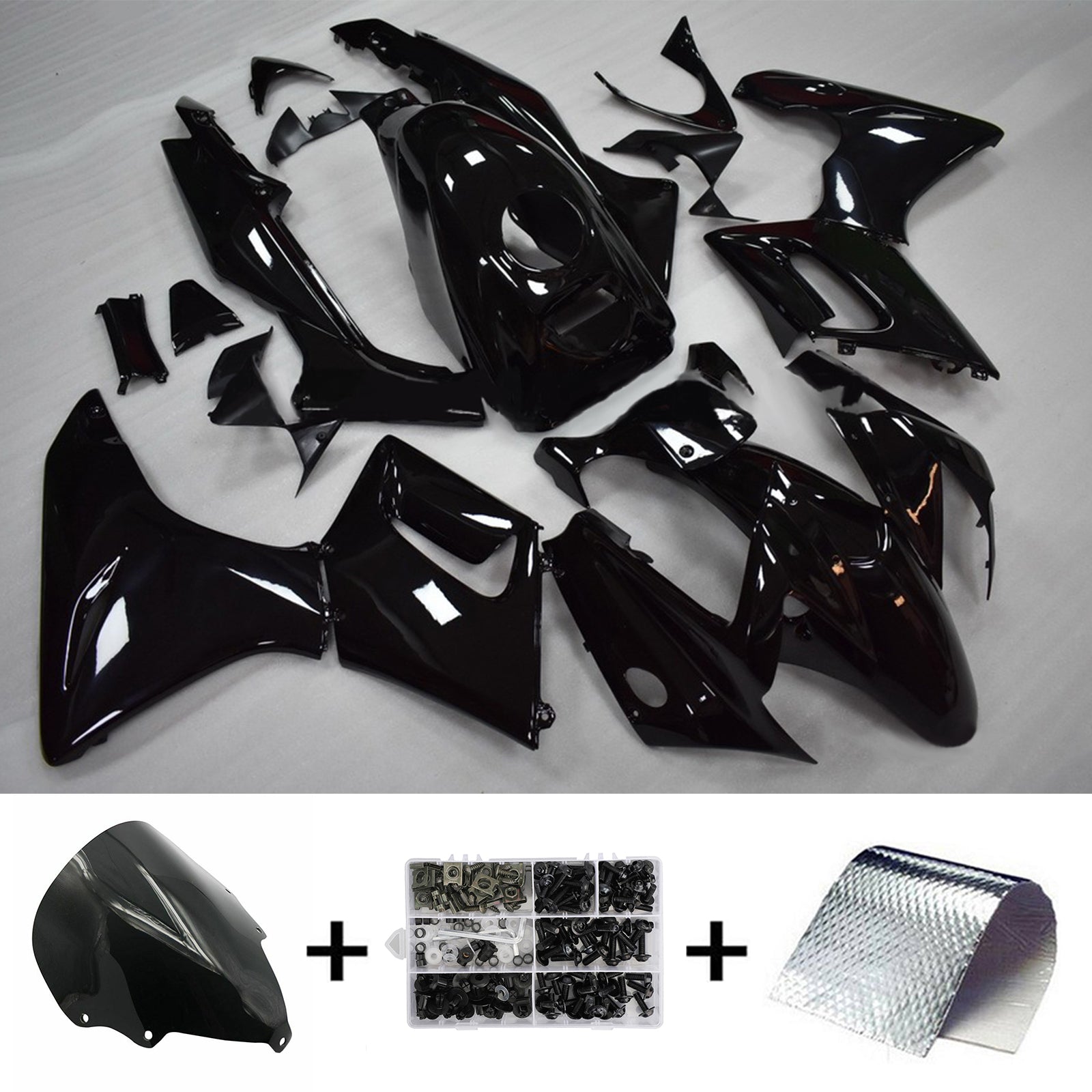 2002-2006 Honda CBR125R Amotopart Injection Fairing Kit Bodywork Plastic ABS #102