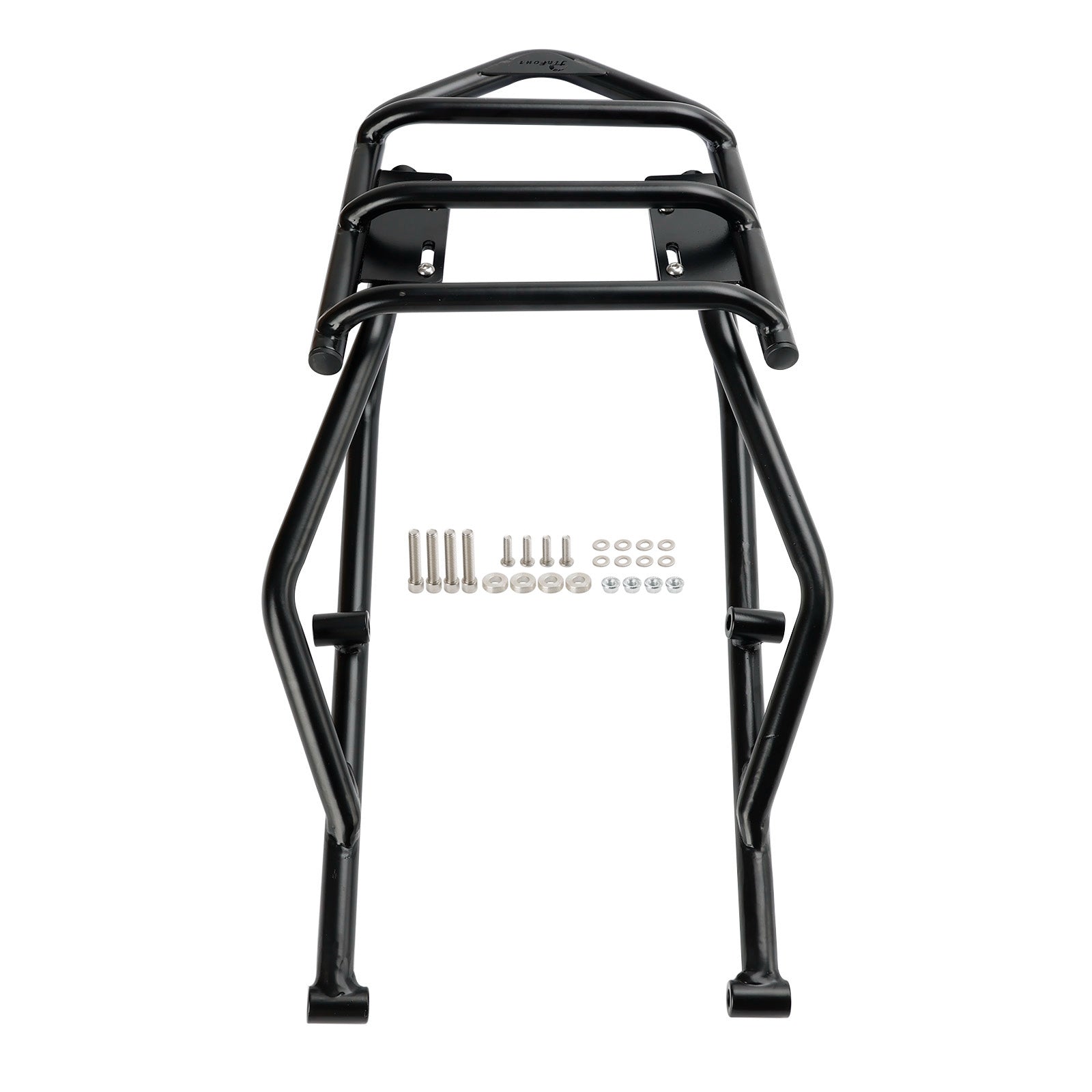 Ducati Desert X 2022-2023 Tube Rear Rack with Passenger Grip Black