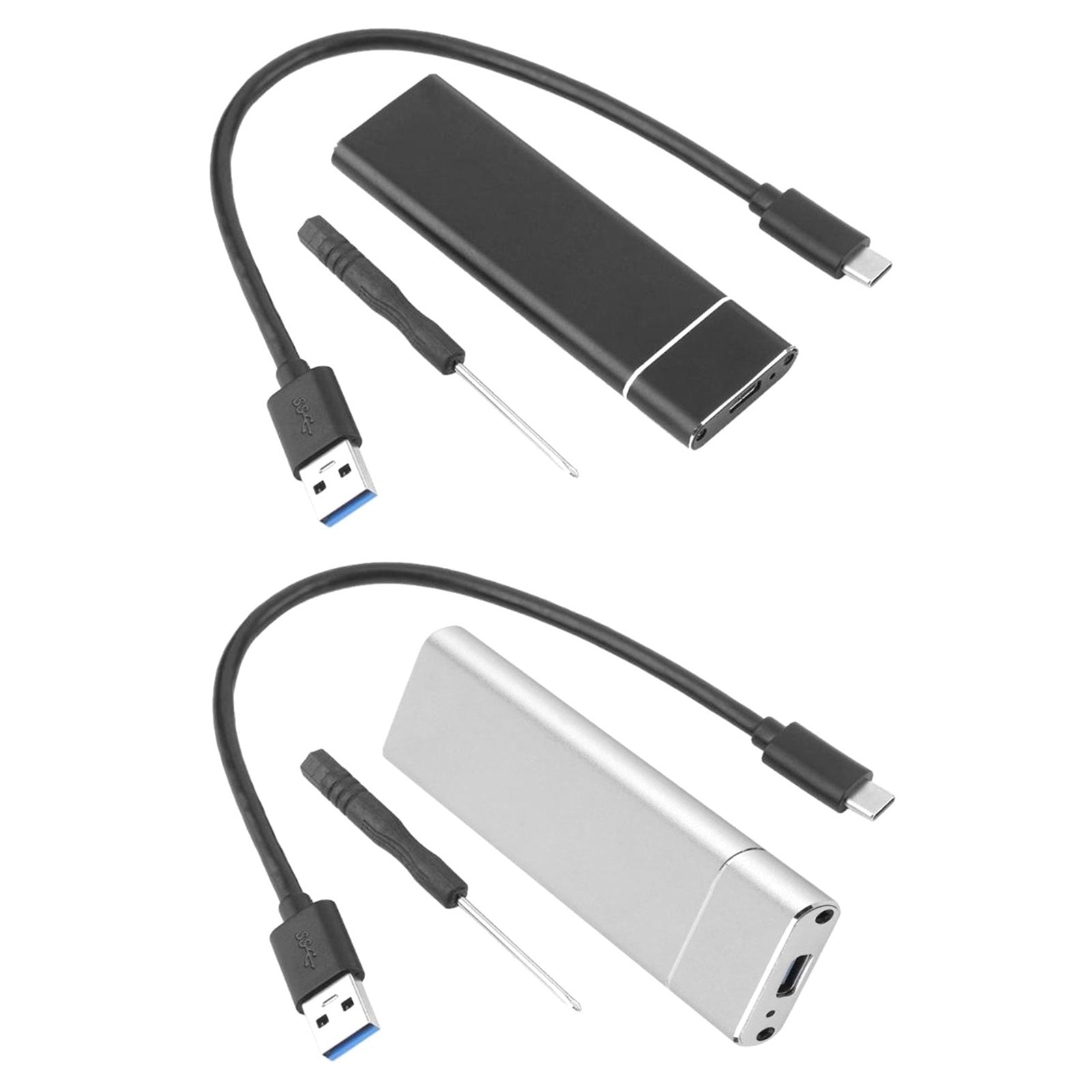 USB 3.1 Type-C naar M.2 NGFF SSD harde schijf schijfbox 6Gbps externe behuizing