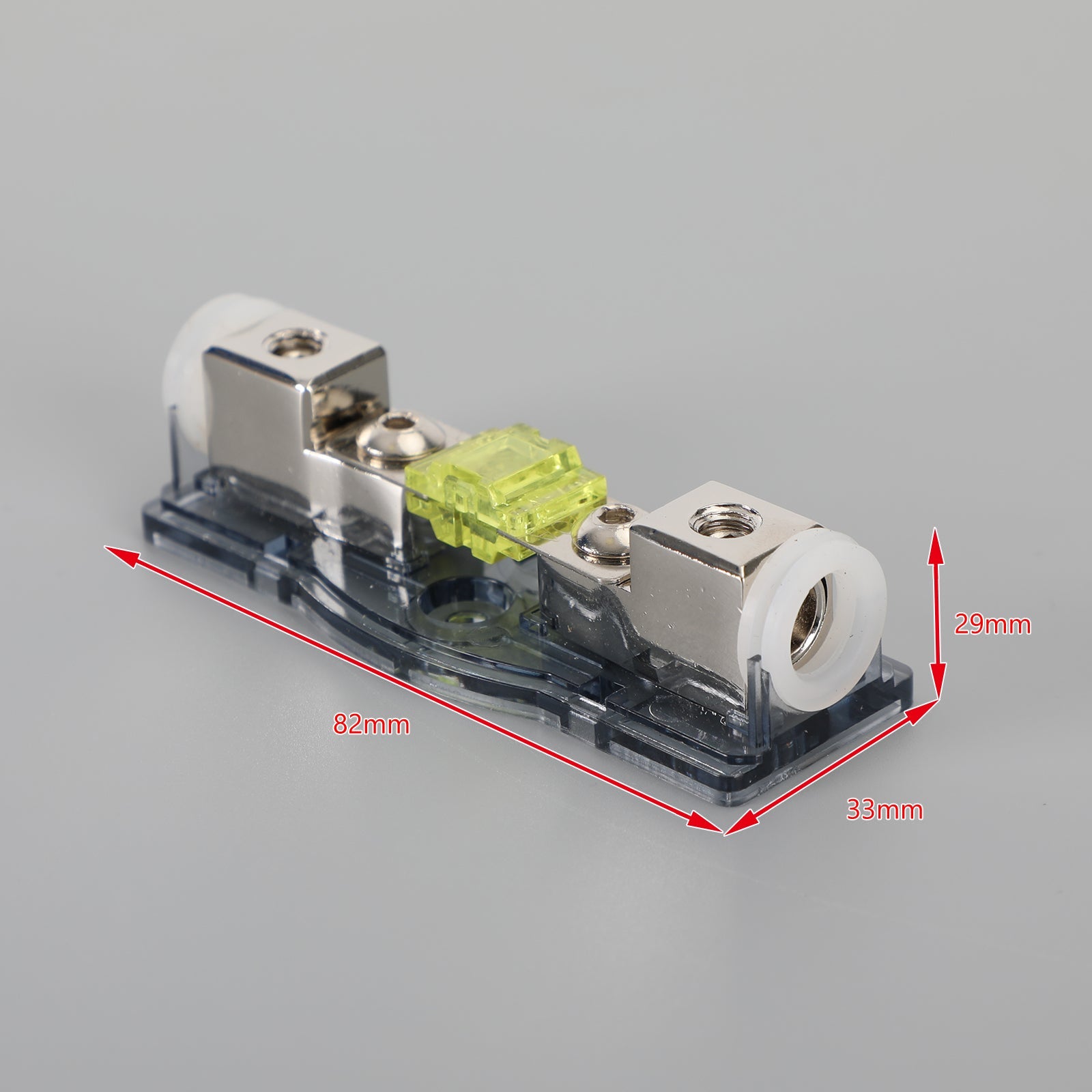 Car Audio Inline Mini ANL Zekeringhouder Blok 4/8 GA IN 4/8 GA OUT met Multi-A Zekering