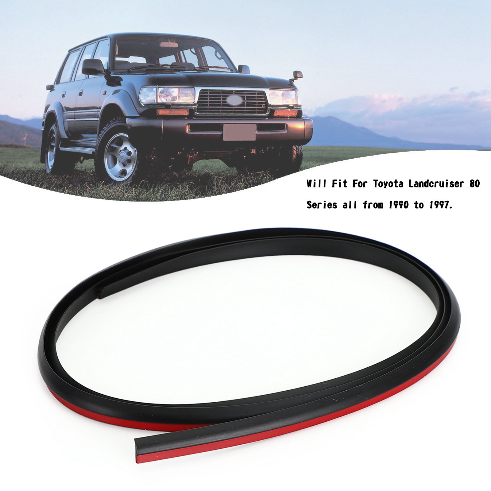 Flare Rubber Seal 538516002001 For Toyota Landcruiser 80 Series FJ80 HDJ80 HZJ80