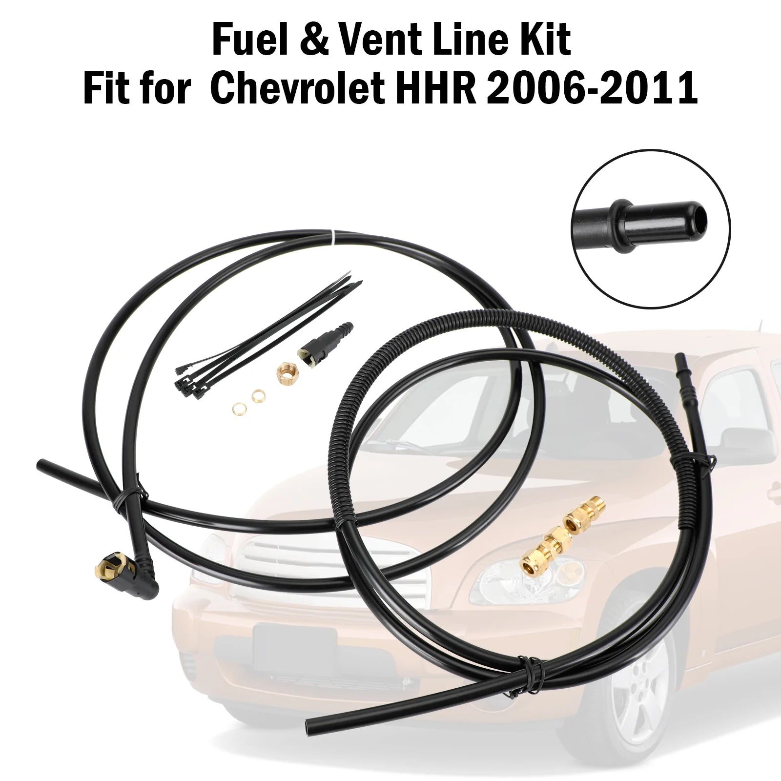 Chevrolet HHR 2006-2011 Nylon Fuel & Vent Line Repair Kit Fl-FG0974