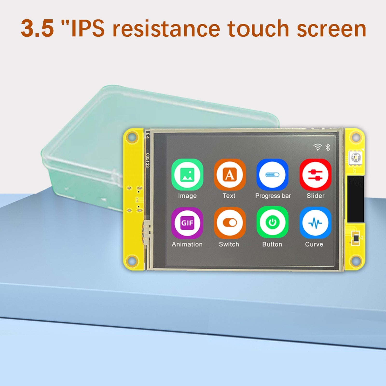 ESP32 3,2-inch touchscreen-ontwikkelbord WIFI Bluetooth IoT MCU LCD-scherm