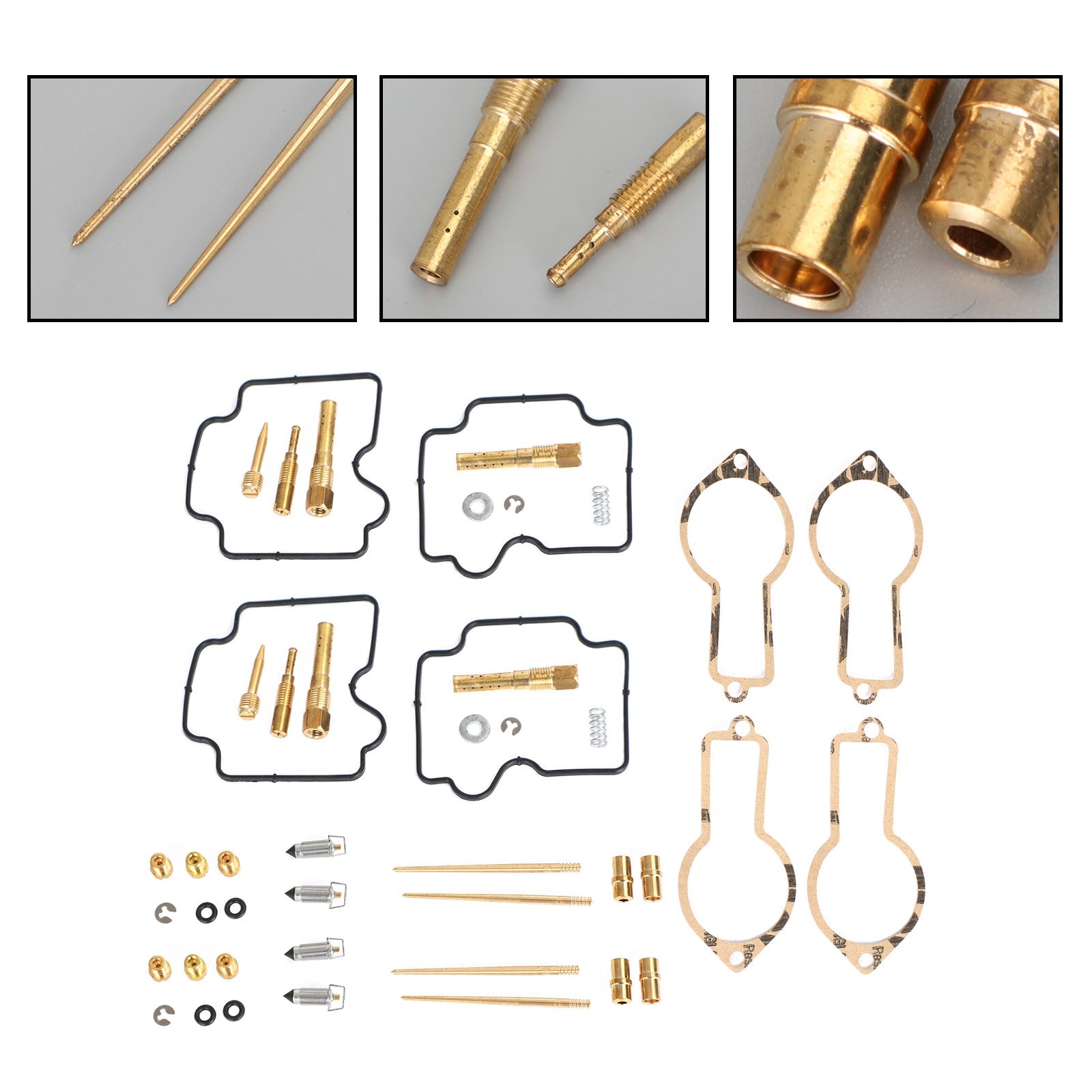 Right & Left Side Carburetor Carb Repair Kit fit for Honda XL600R 1983-1987 Generic