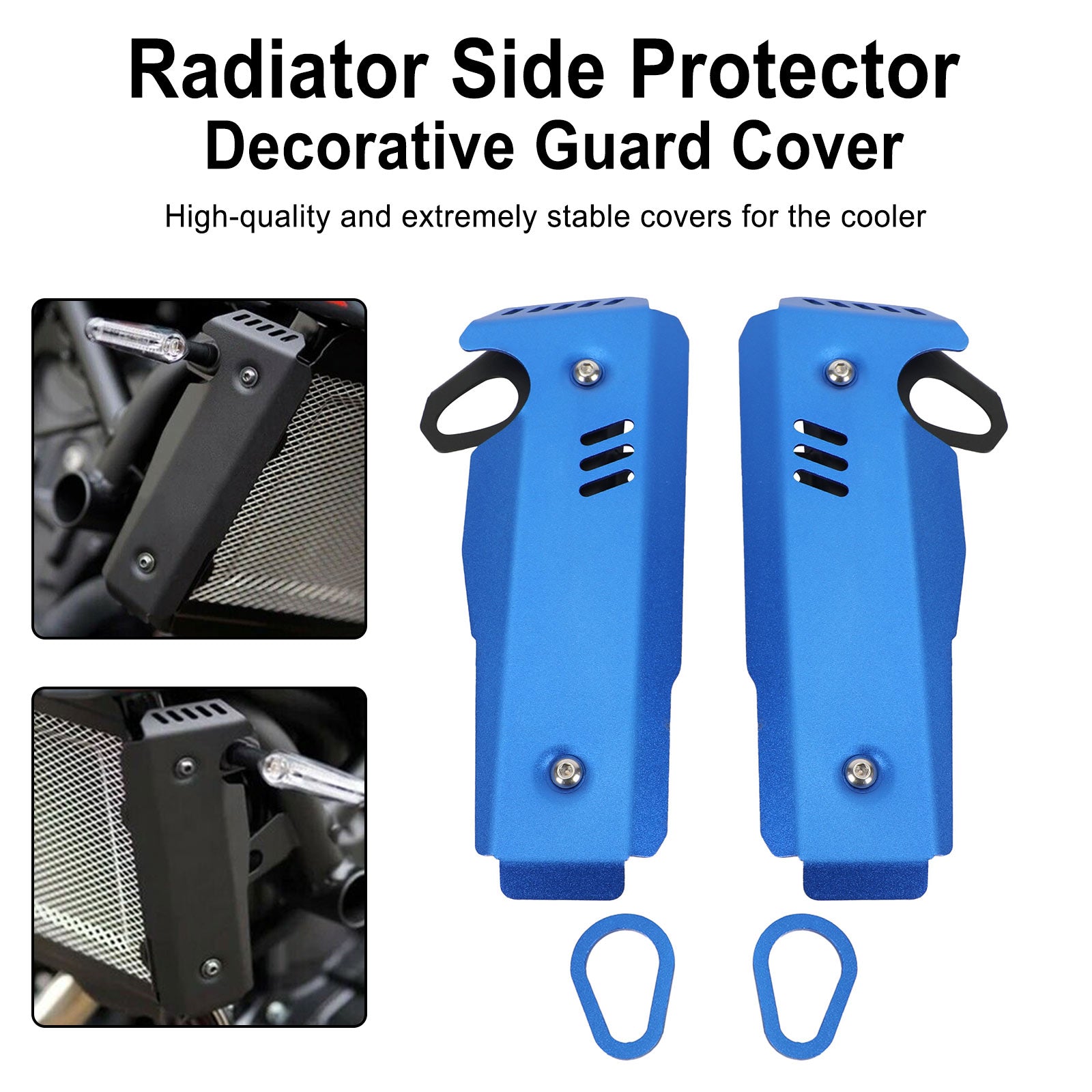 Couvercle de protection latéral de radiateur pour Yamaha MT-07 FZ-07 2021 – 2022 générique