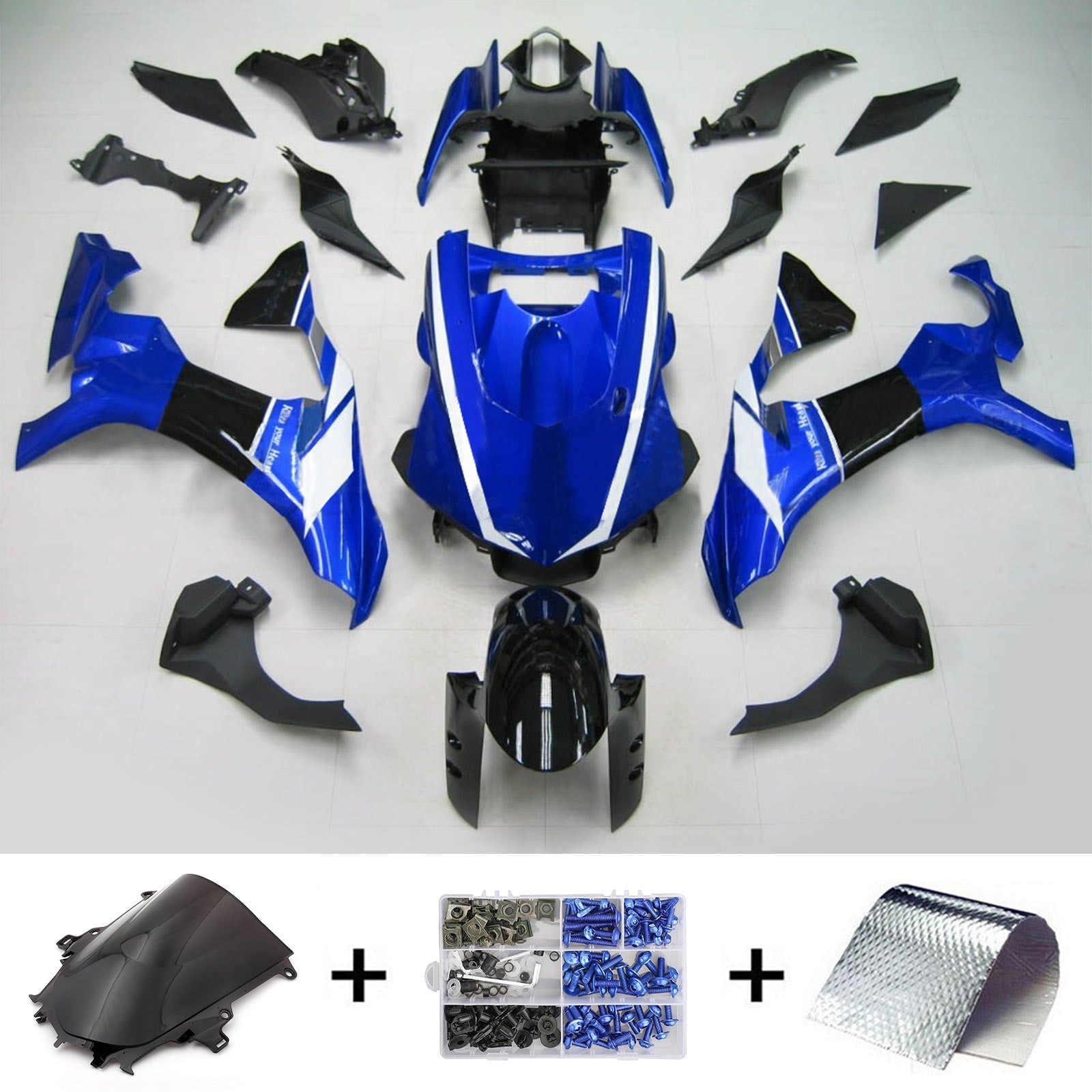 2015-2019 Yamaha yzf 1000 R1 Kit de carénage générique