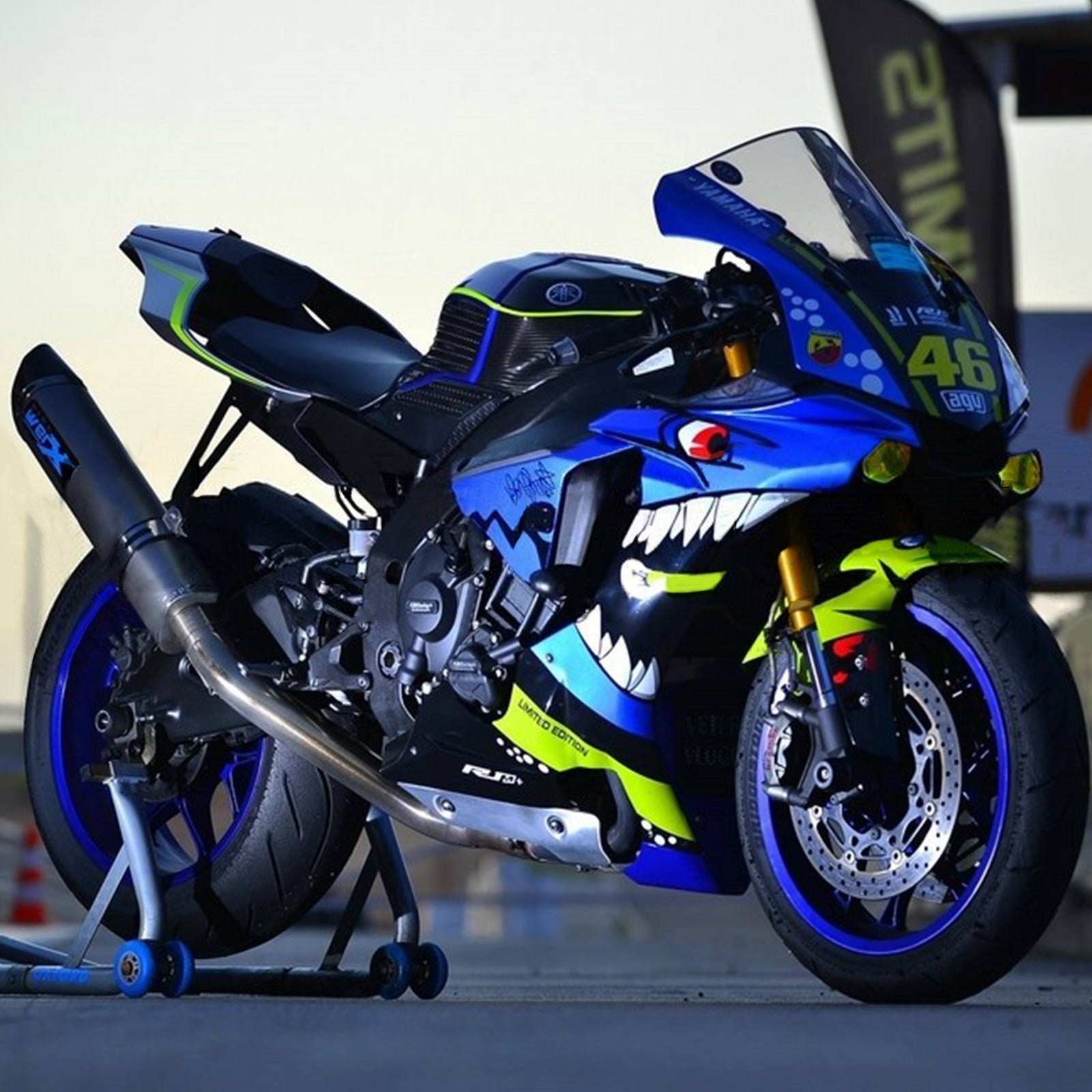 Kit de carénage Yamaha YZF 1000 R1 2015-2019 générique