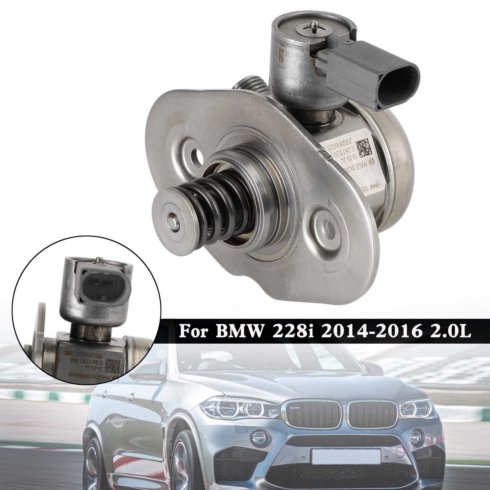 BMW 428i 2014-2016 2.0L Pompe à essence haute pression 13517584461 323-59462