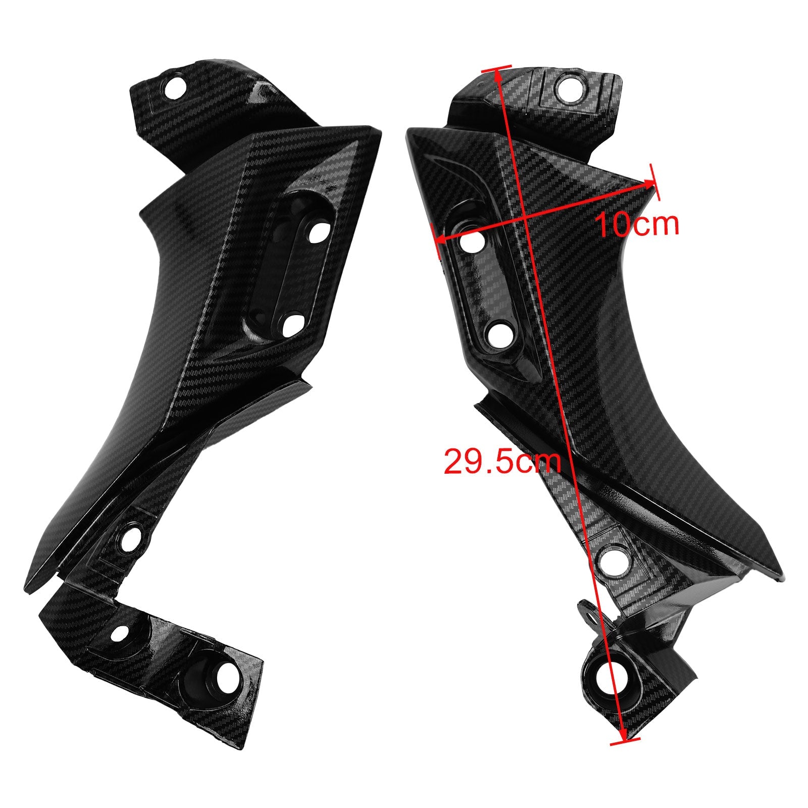 Side Frame Mid Cover Panel Fairing Cowl for Yamaha YZF R1 2004-2006 Carbon Generic