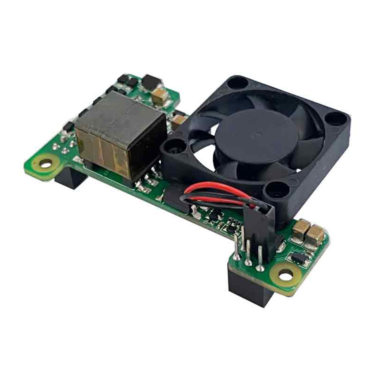 Raspberry Pi Poe Ethernet-voedingsuitbreidingsmodule ondersteunt 3B+/4B met ventilator