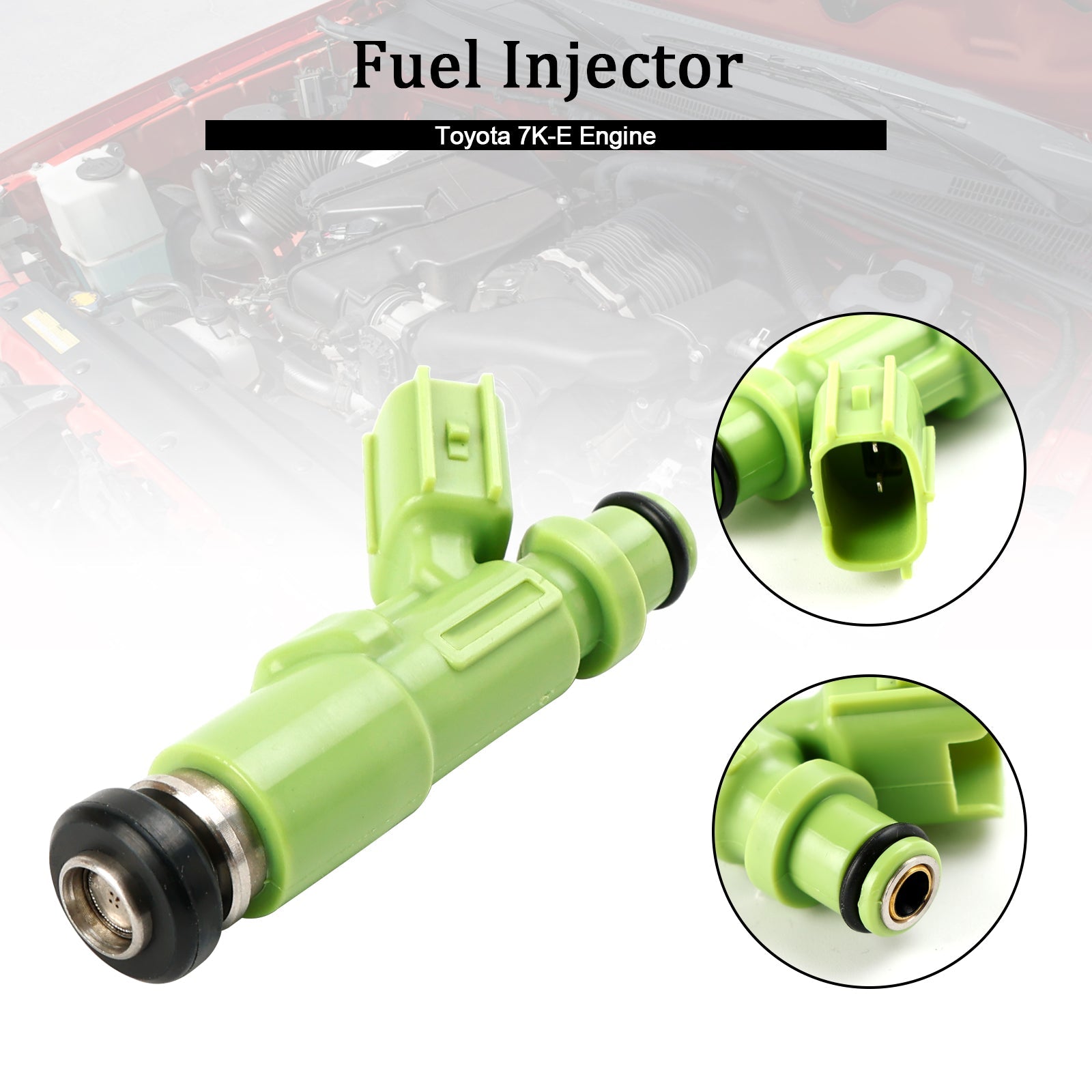 Injecteur de carburant 23250 – 13030, 1 pièce, adapté au moteur Toyota 7K-E 23209-13030