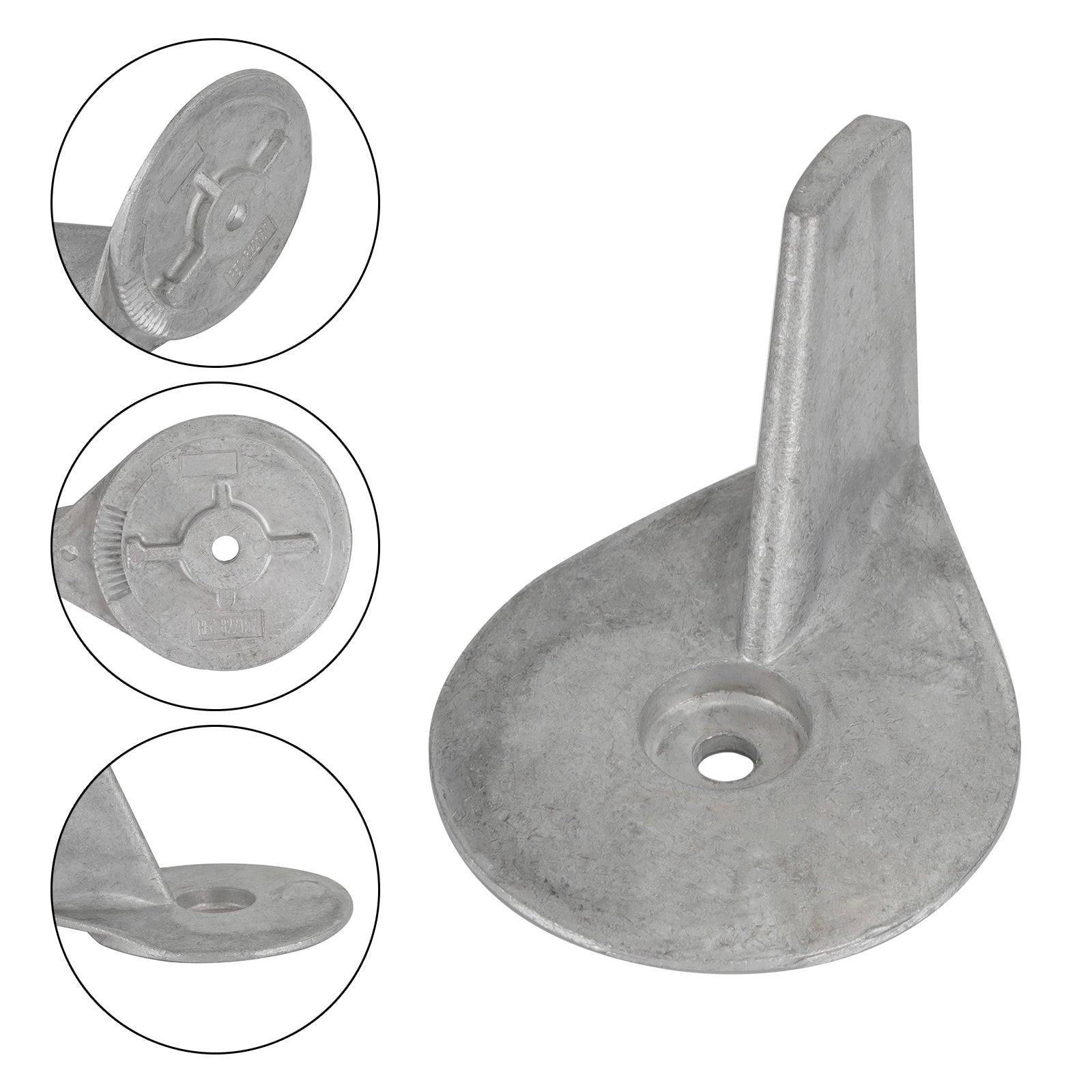 Aluminium ANODES som passer for Mercury 35-40-50-55-60PS erstatter 17264T2 Trim Tab