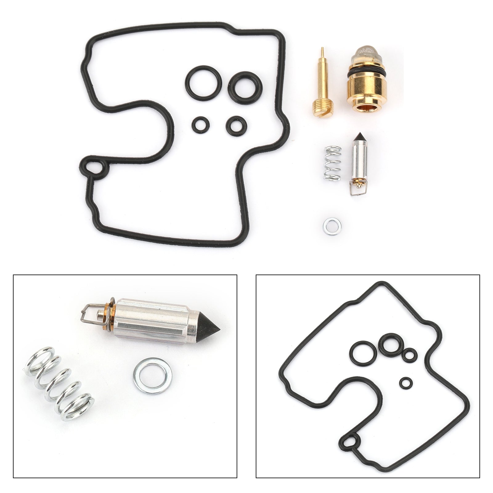 Carburetor Repair Rebuild Kit For Kawasaki ZZR600 2005-2008 Ninja ZX6R ZX600J/G