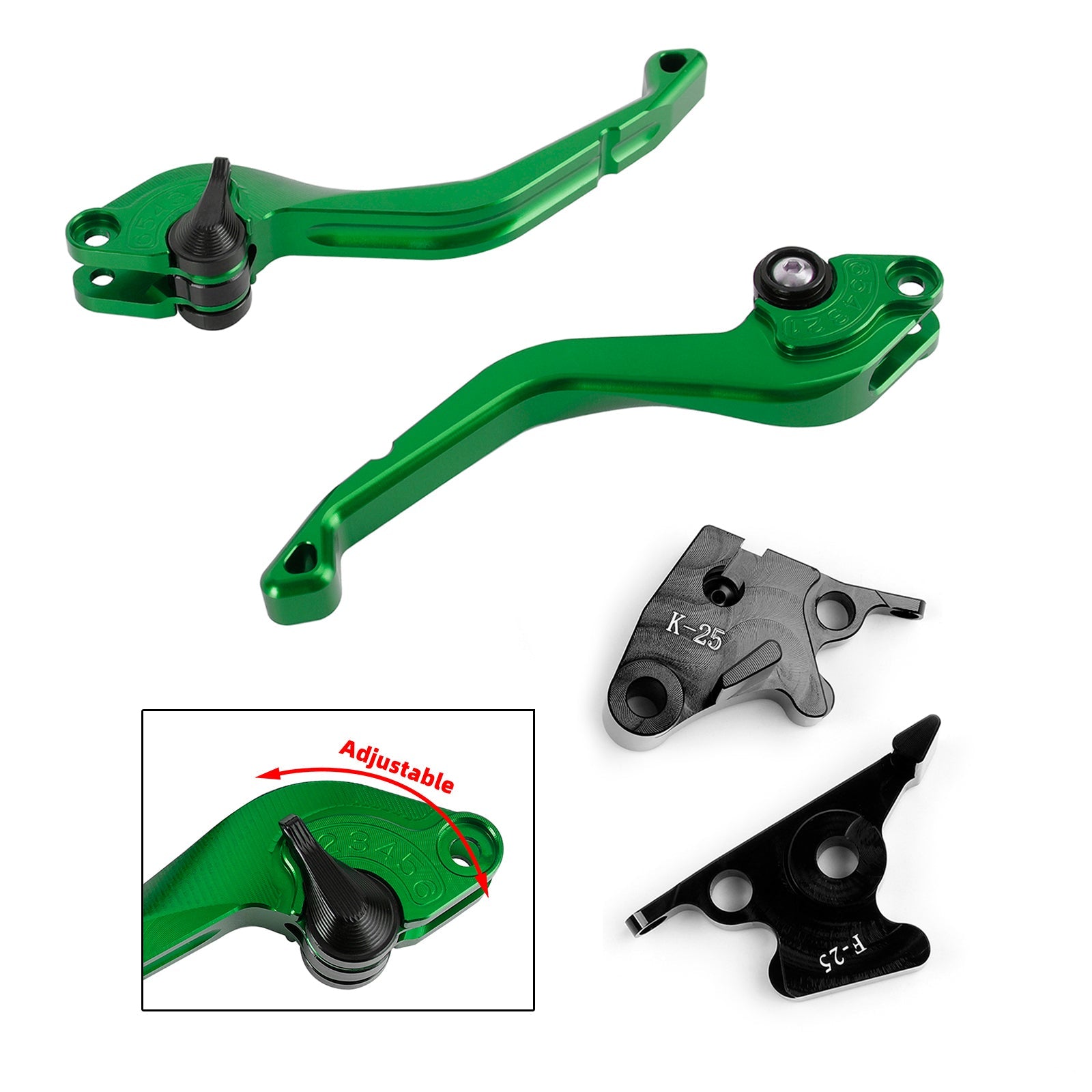 Kawasaki Ninja 250R 400 300R/Z300 Z250SL CNC Short Clutch Brake Lever