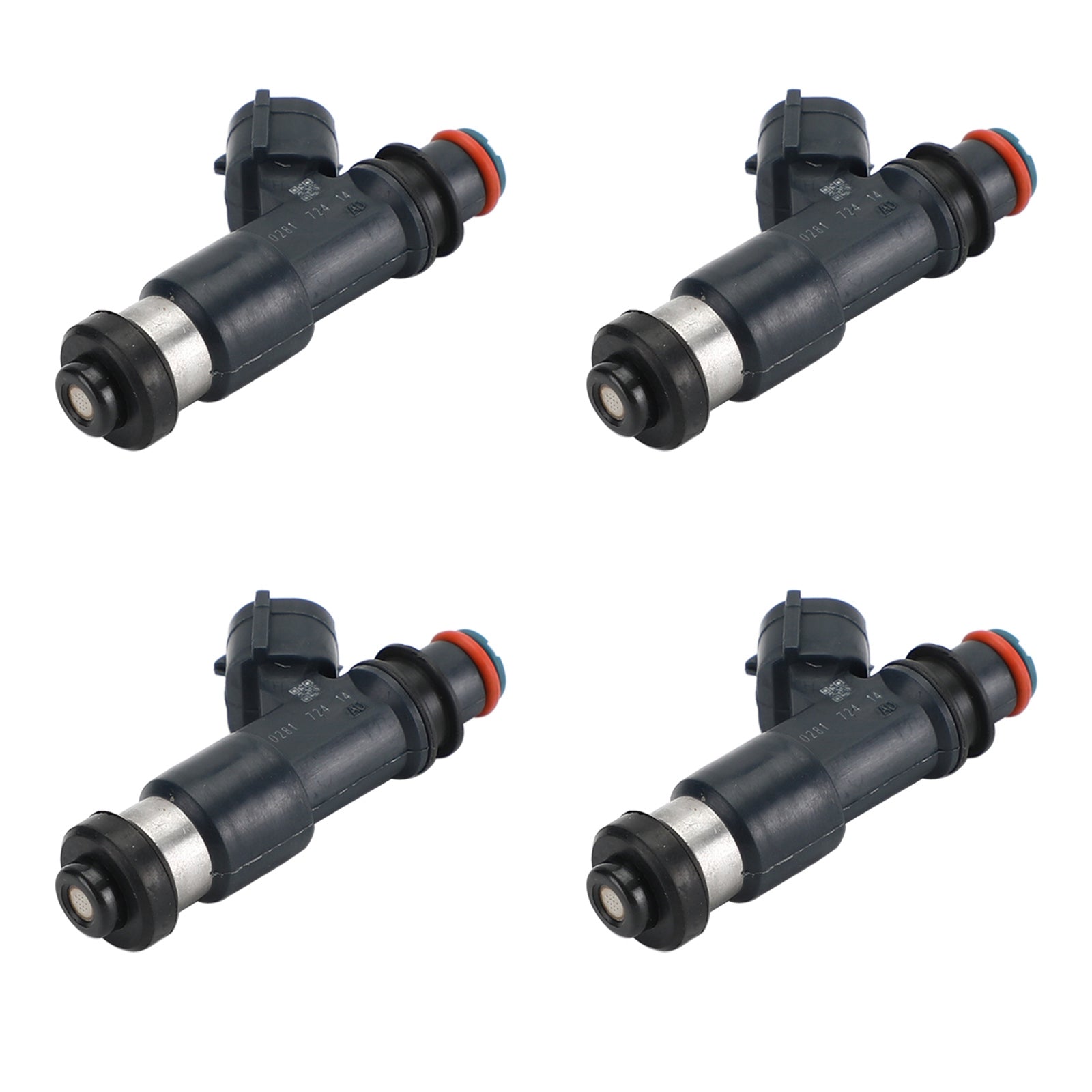 4PCS Fuel Injectors 195500-0281 Fit Mitsubishi Galant Eclipse 2.4L 2004-2012