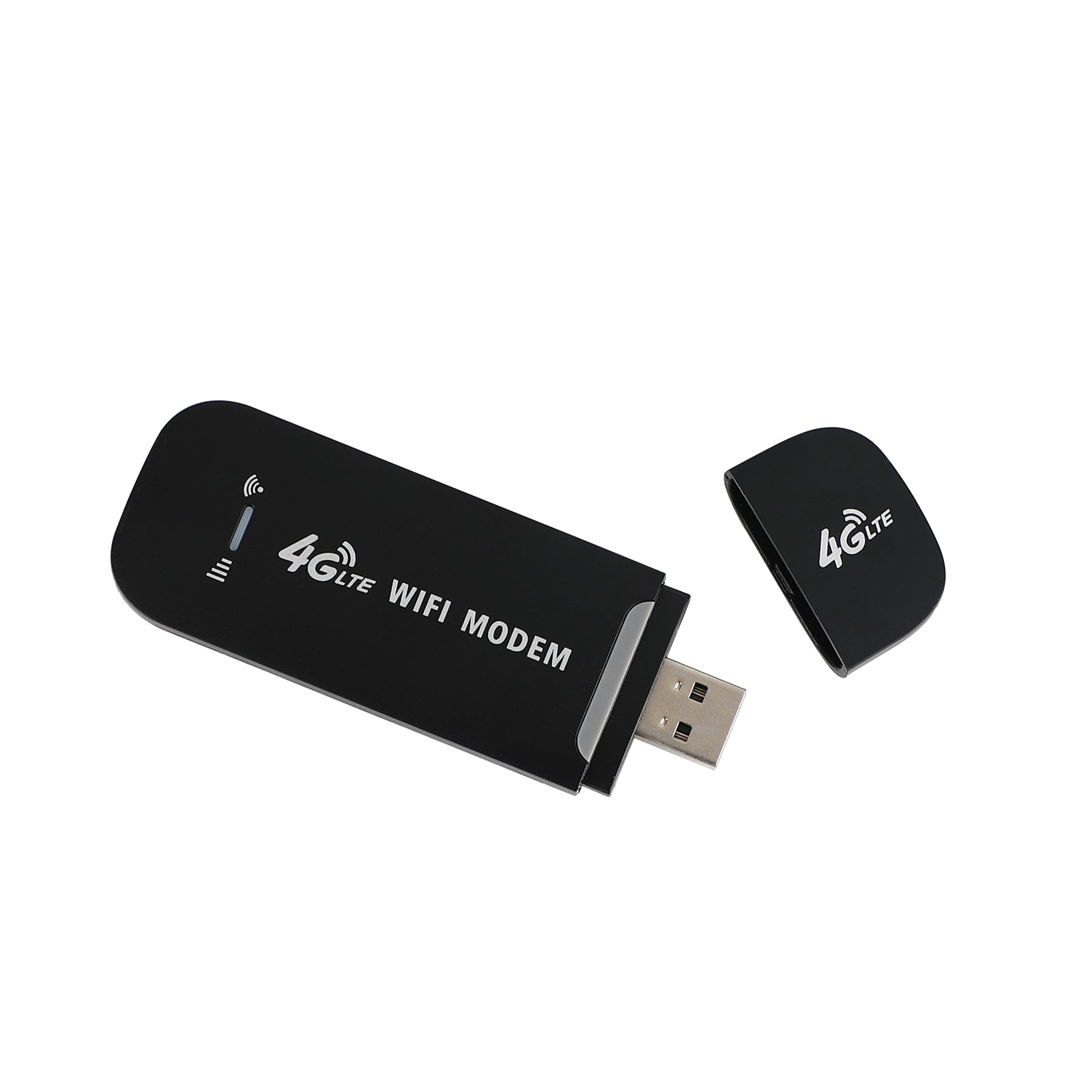 Modem routeur sans fil 4G LTE débloqué, Dongle USB Mobile haut débit WIFI blanc