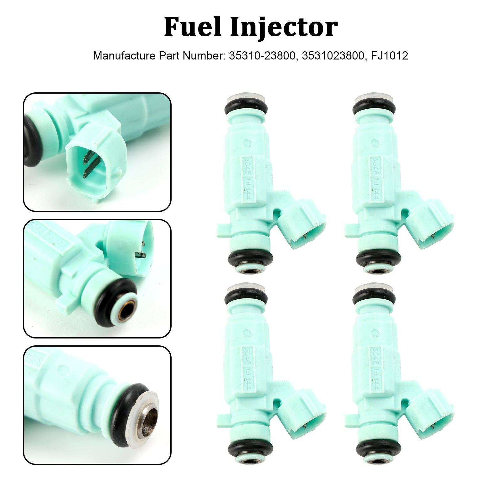 Injecteur de carburant 35310 – 23800, pour Hyundai Elantra 2008-2010, Kia Soul, 4 pièces