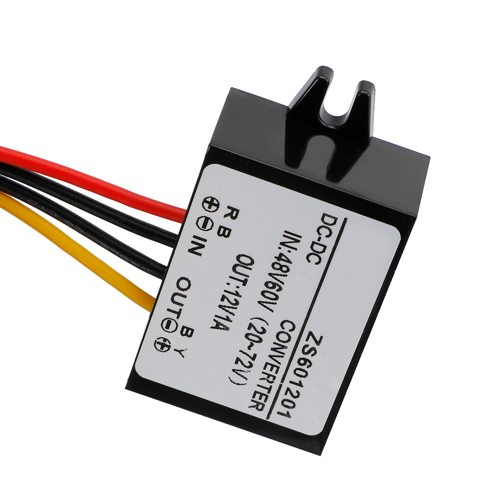 Waterdichte DC-DC-converter 60V Step Down naar 12V autovoedingsmodule