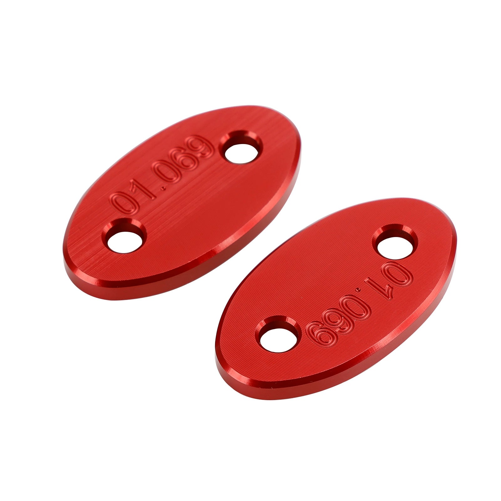 Plaques d'obturation de suppression de miroir en ALU pour Kawasaki ZX-6R ZX6R 2003-2004