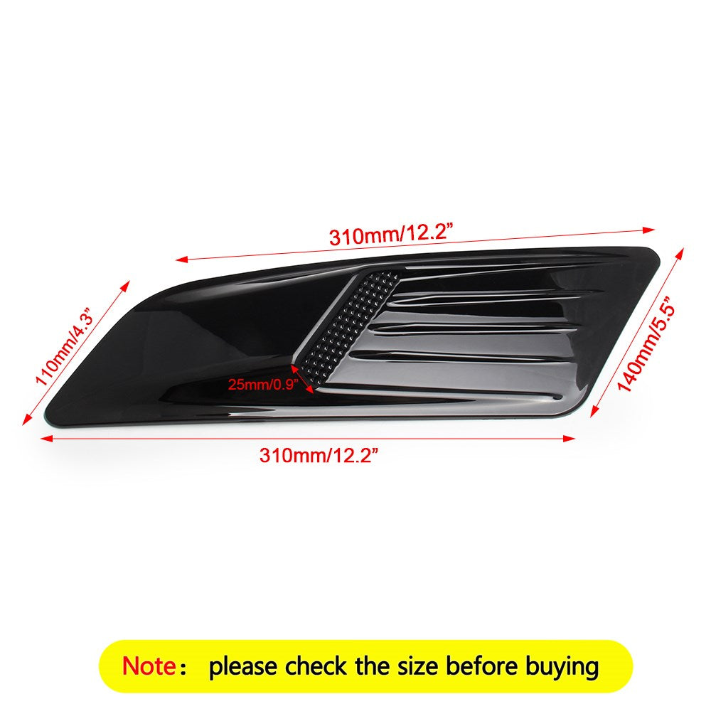 Ford Mustang 2015-2017 Front Hood Air Vent Molding Cover Trim