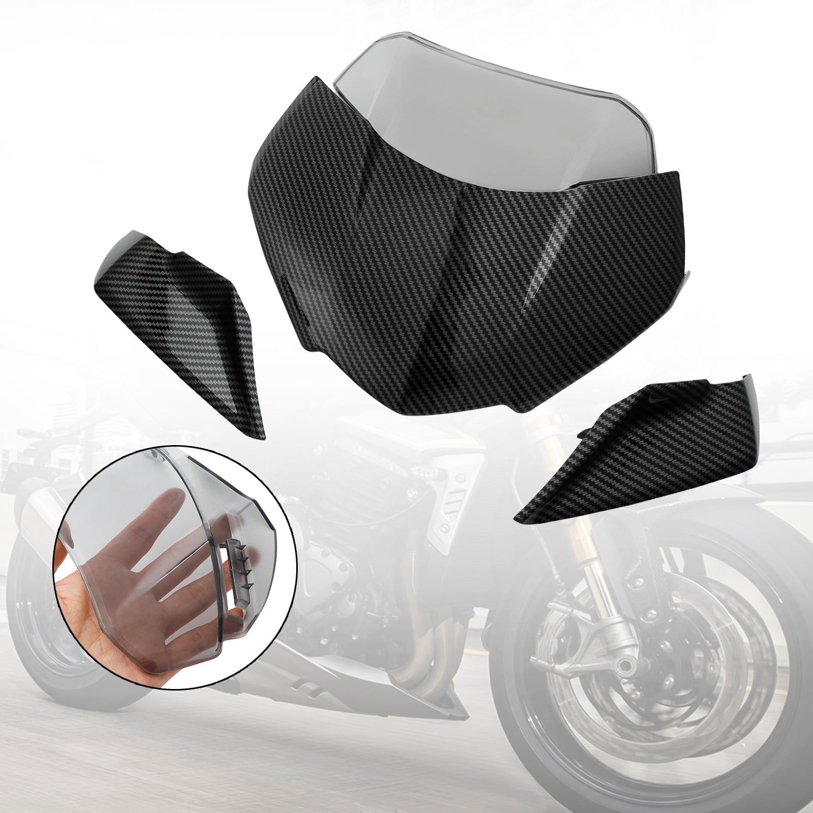 Windshield WindScreen fit for Speed Triple 1200 RS 2021-2022