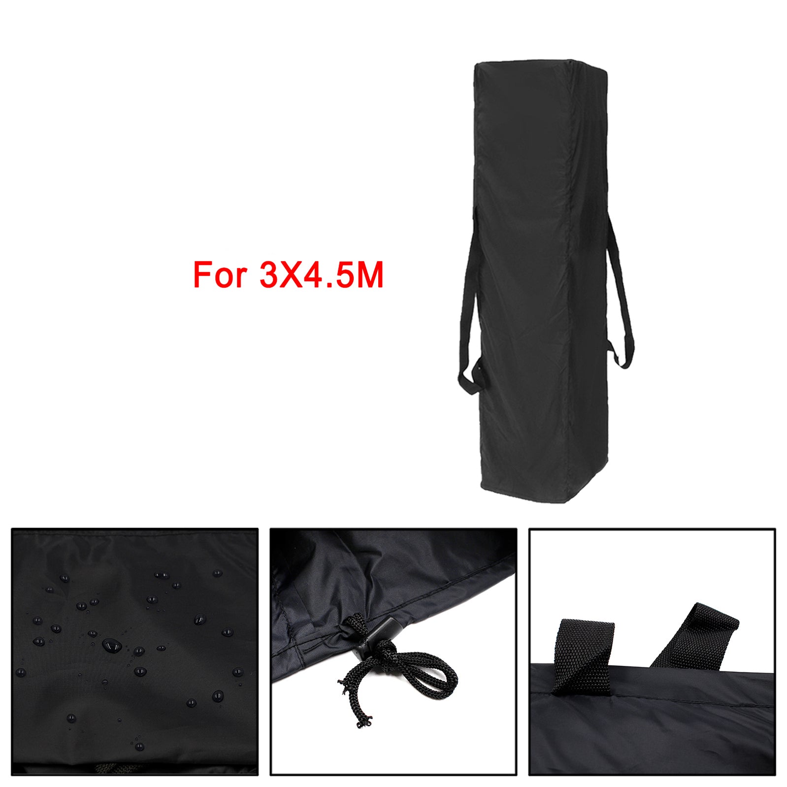 Le chapiteau imperméable de belvédère de 140X44CM portent le polyester de jardin de sac avec la poignée 2 latérales