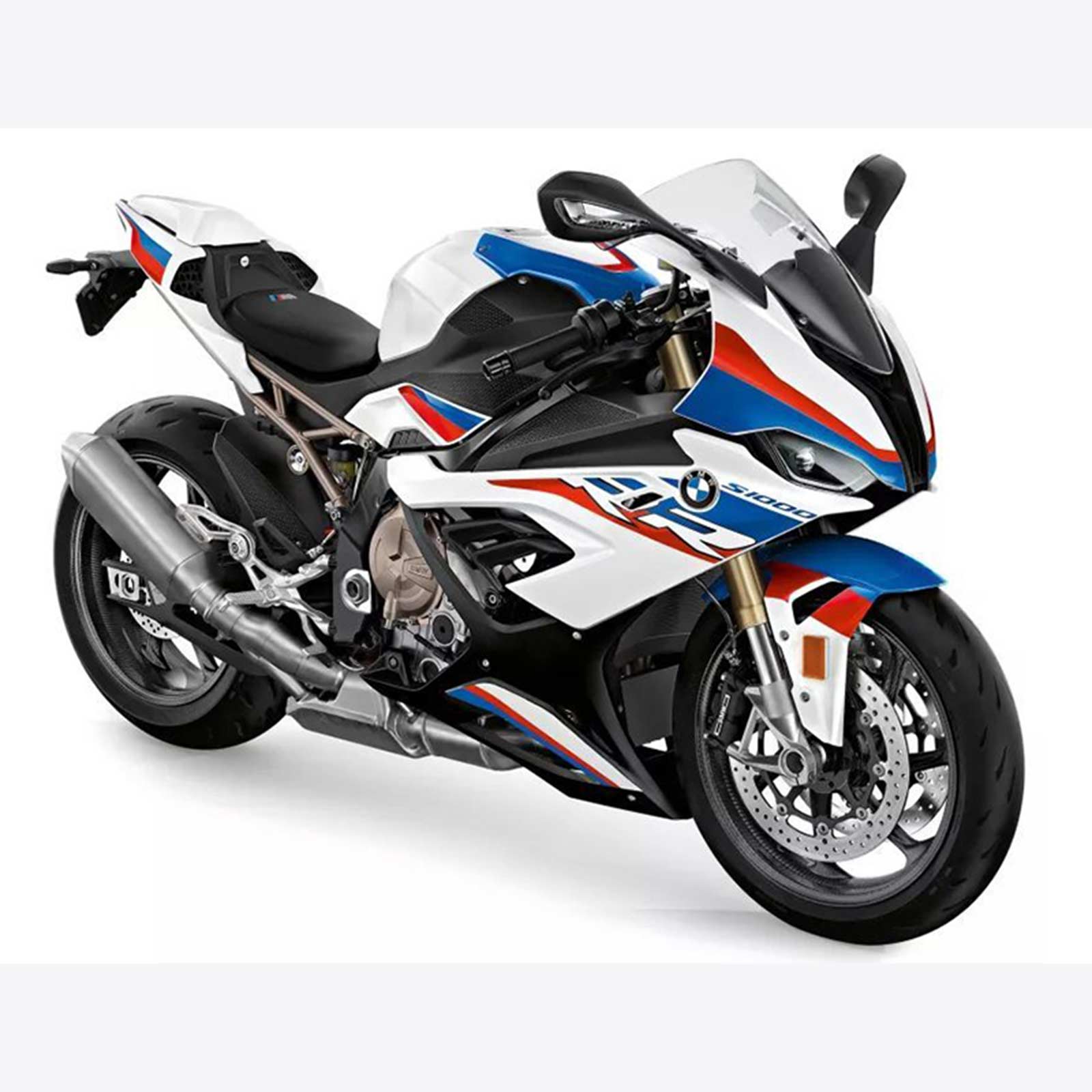 2019-2022 BMW S1000RR Amotopart Injection Fairing Kit Karosseri Plast ABS #110