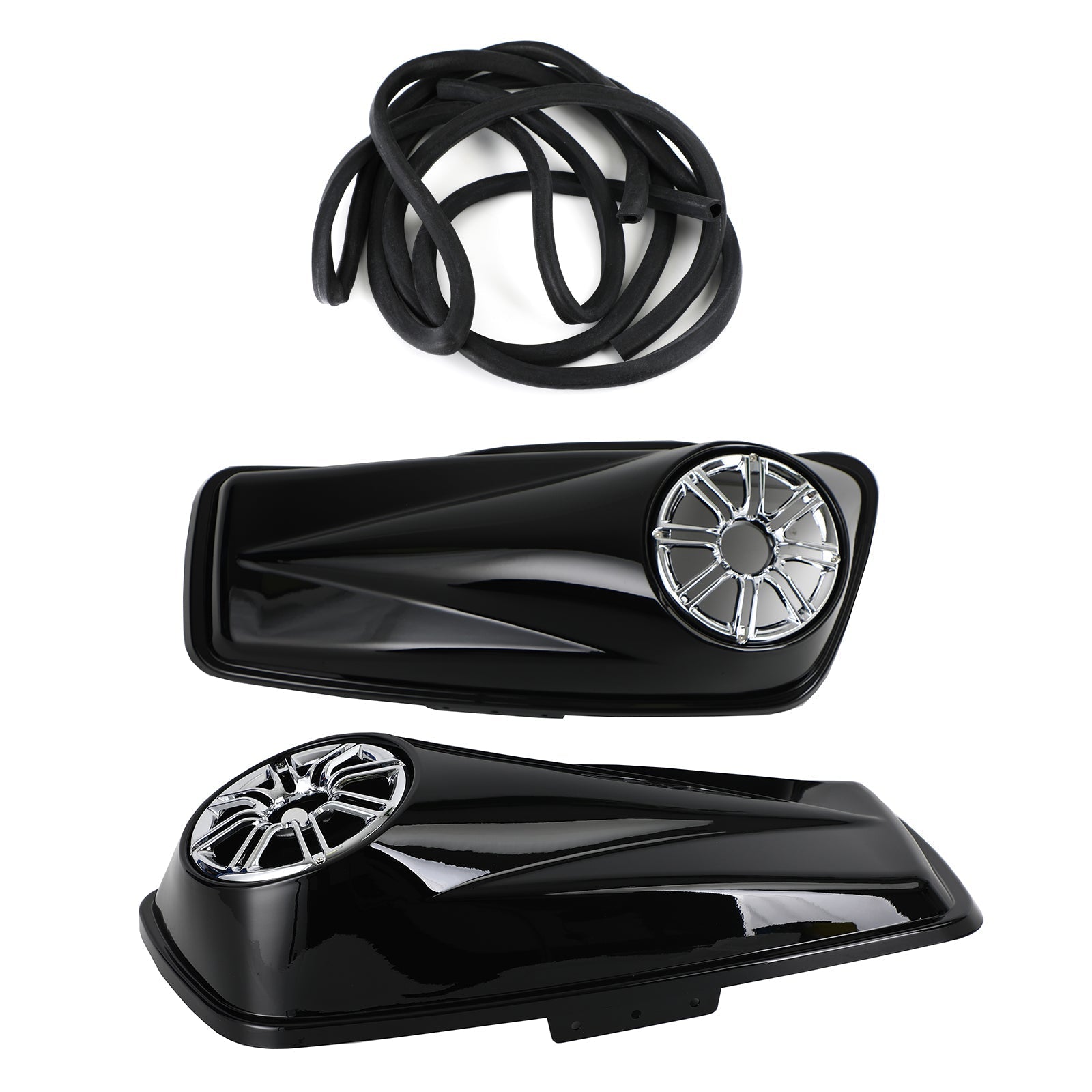 Luidsprekerdeksels voor Harley Touring Street Electra Glide harde zadeltas 6,5" 2014-21