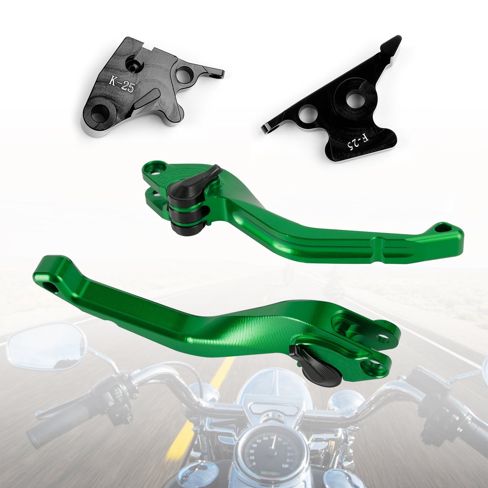 Kawasaki Ninja 250R 400 300R/Z300 Z250SL CNC Short Clutch Brake Lever