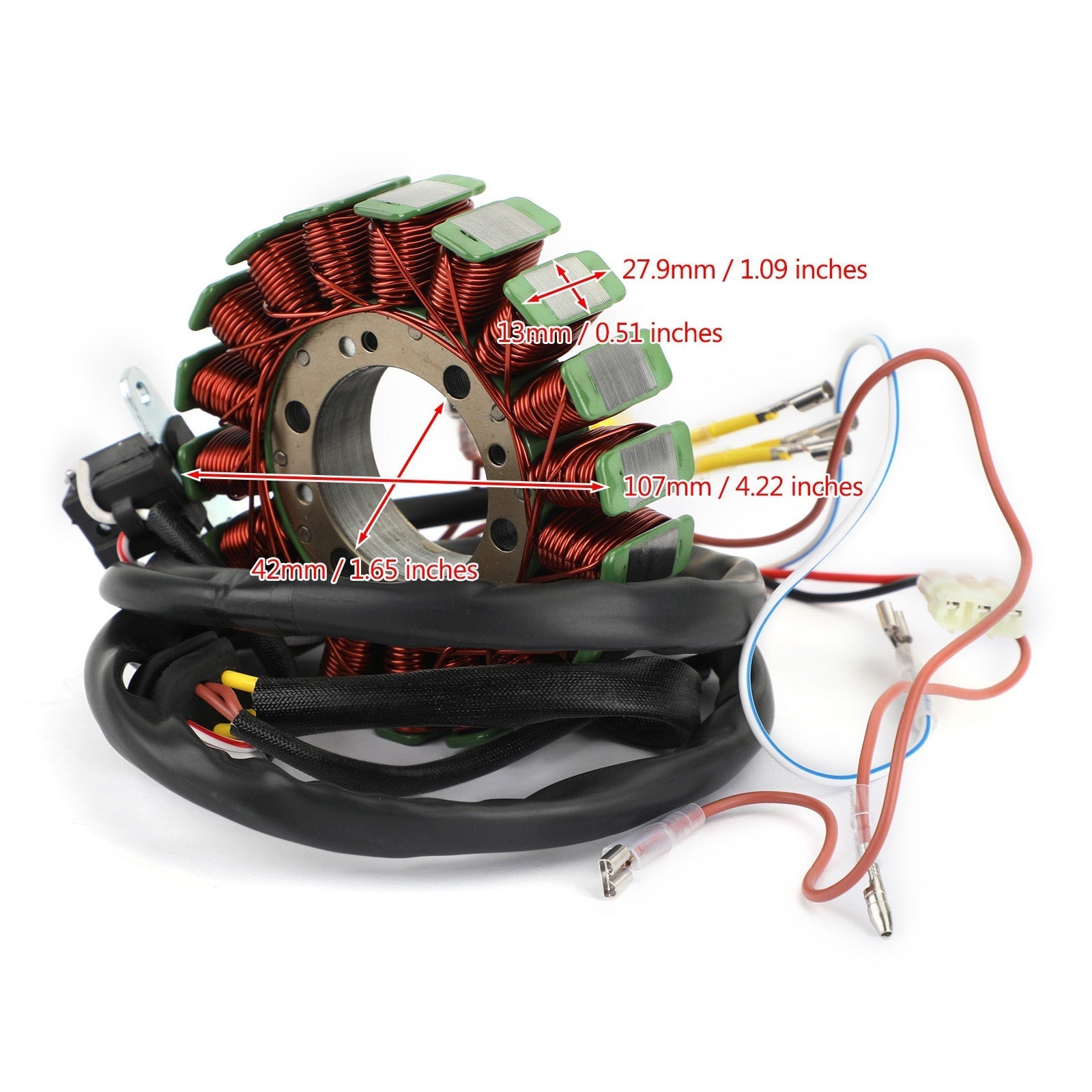 Areyourshop STATOR GENERATOR ALTERNATOR Fit for Honda RANGER 500 2x4 CARB 2005-2009 3089579