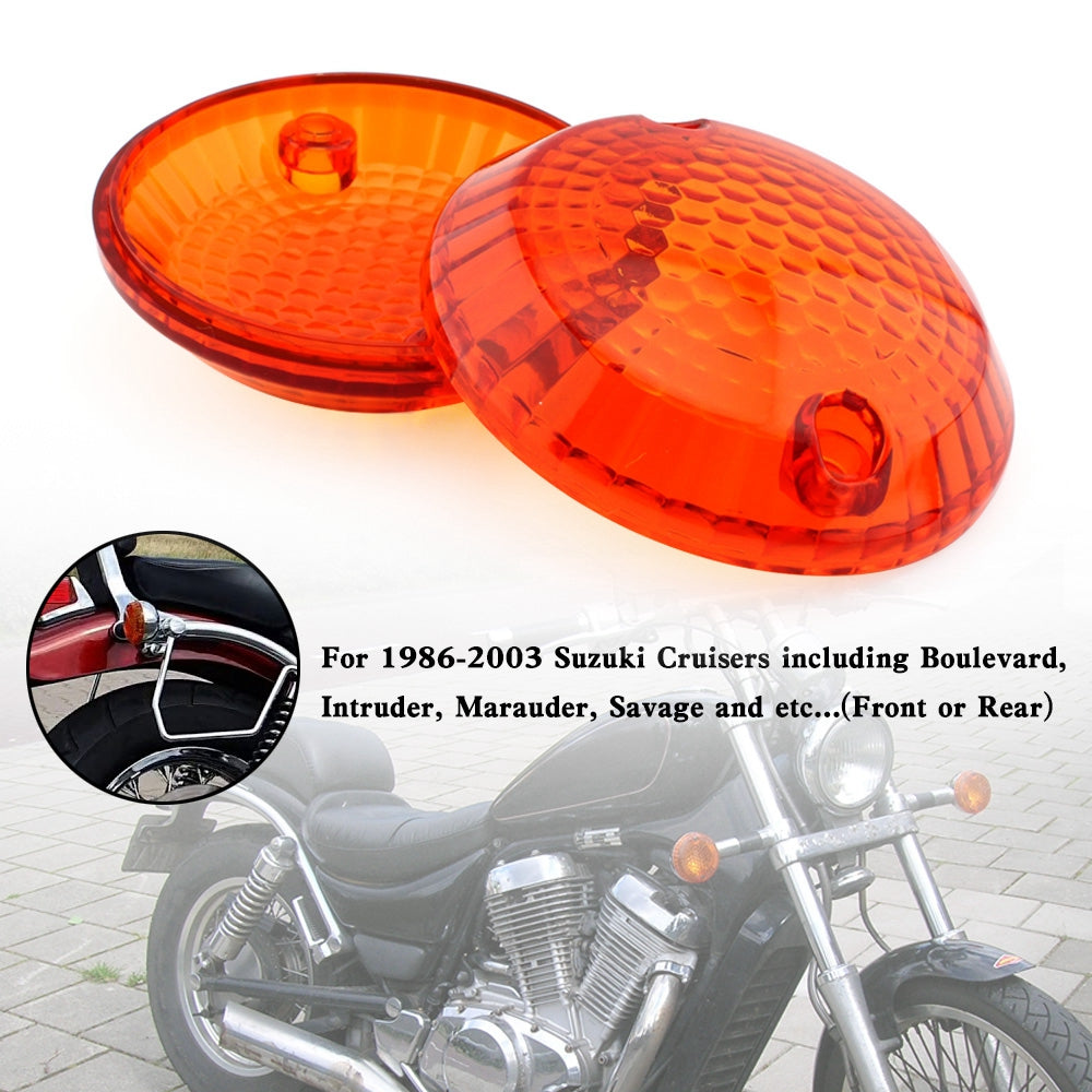 Suzuki Cruisers Intruder 1400 VX800 Couvercle de lentille de clignotant