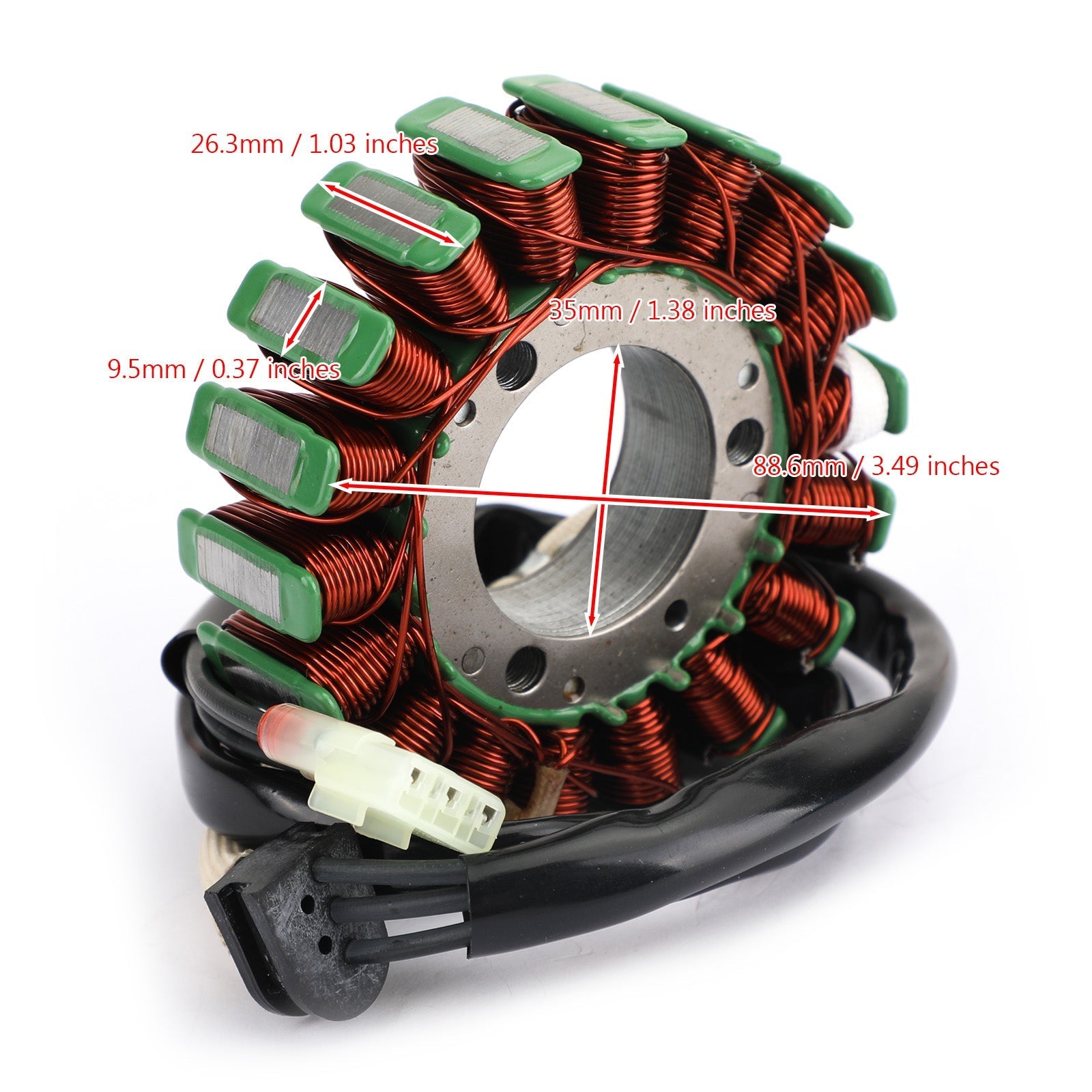 Alternateur générateur de STATOR adapté pour Polaris Outlaw 450s et 525 07-11 ATV 4011866