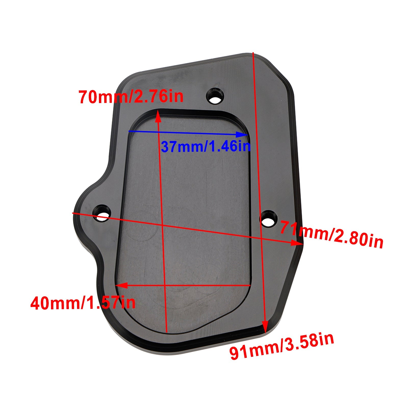 Béquille de moto BMW F900R F900 R 2020, plaque d'agrandissement