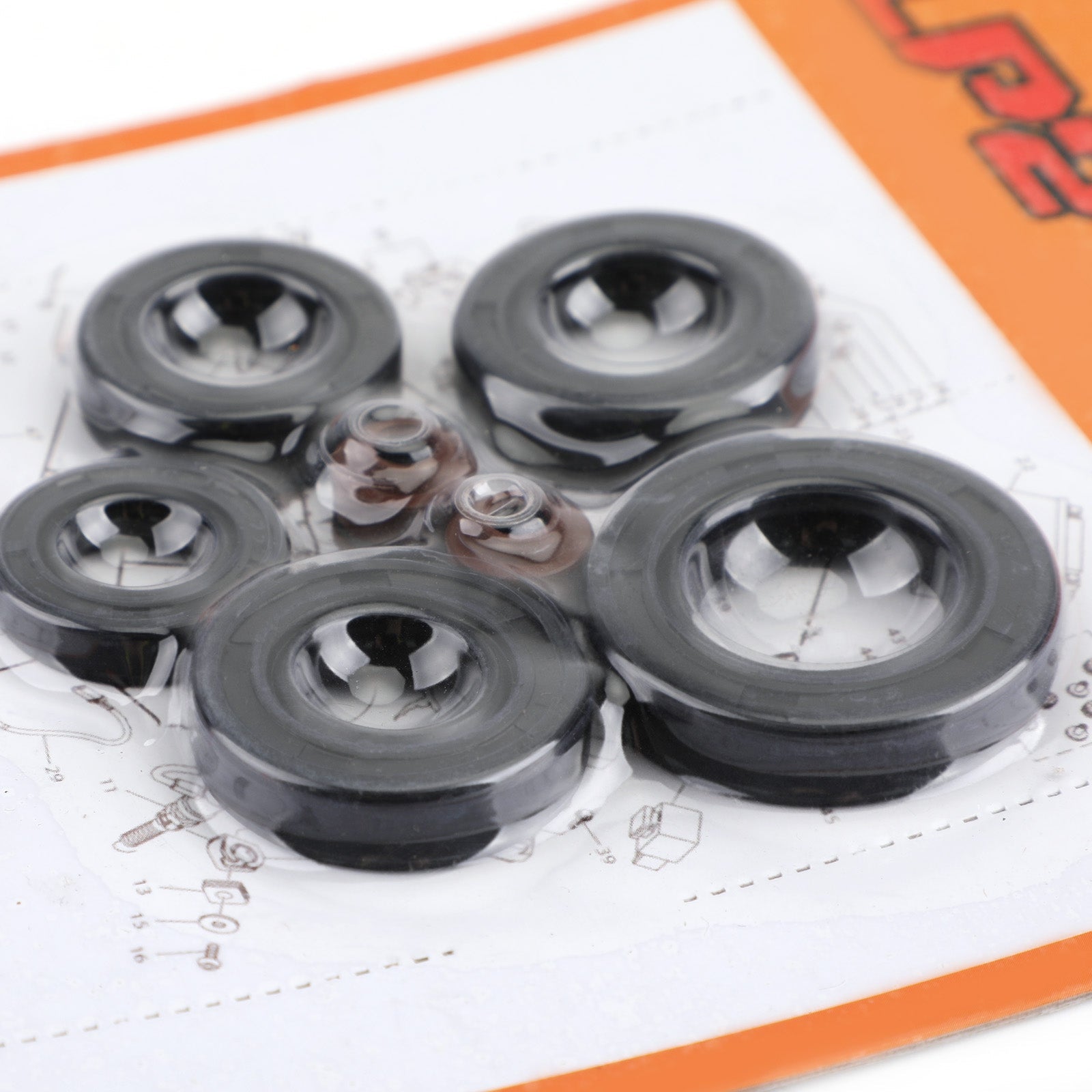 7pcs Engine Oil Seal Kit Set Fit for Honda XL125S 1979-1985 XL125 XL 125 S