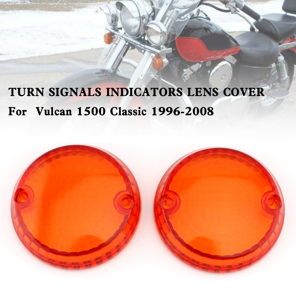 Yamaha Kawasaki Vulcan 1500 VN Turn Signals Indicators Lens Cover