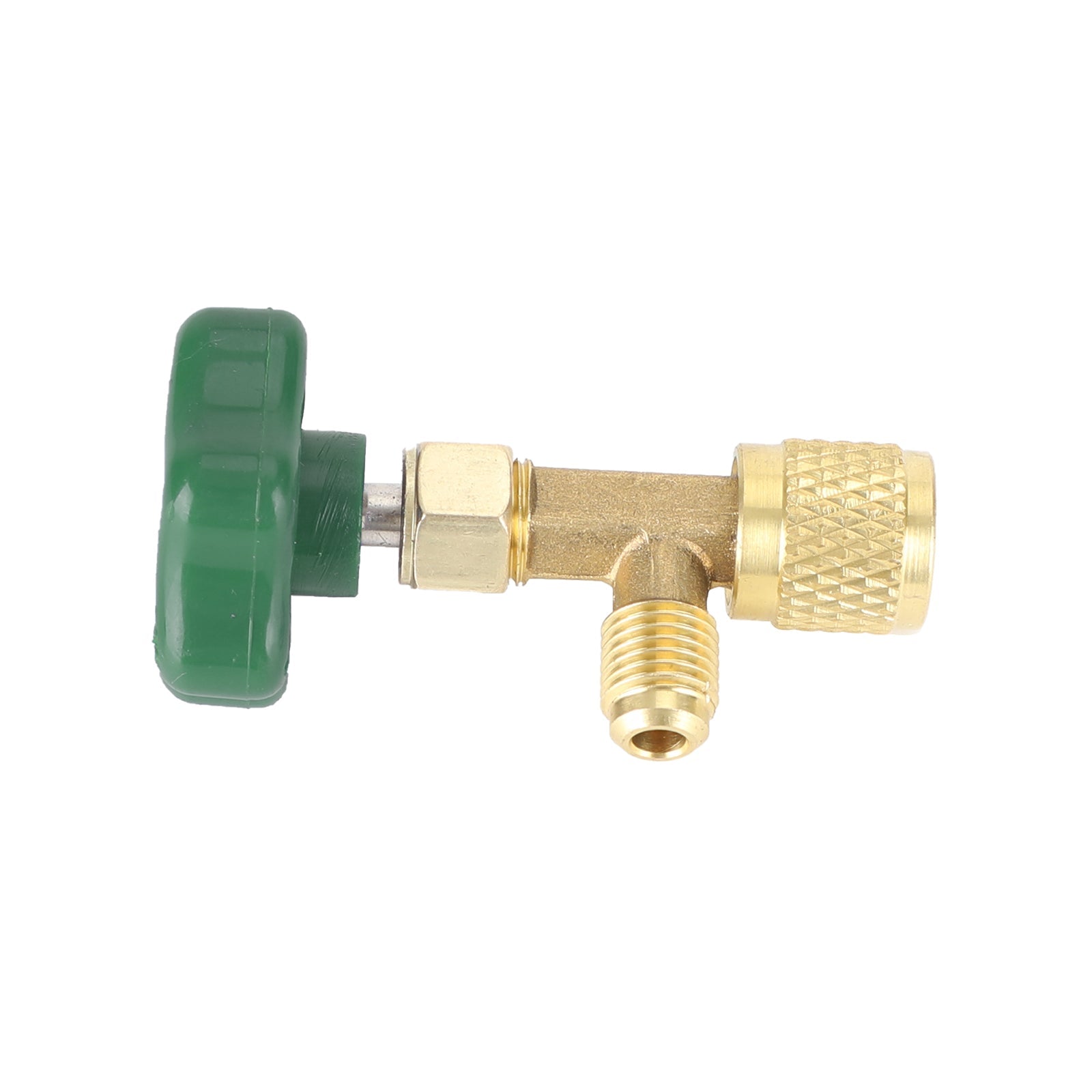 Voor R22 R134A R410A Gas Koelmiddel Ac Kan Kraan Flesopener 1/4Sae Groen