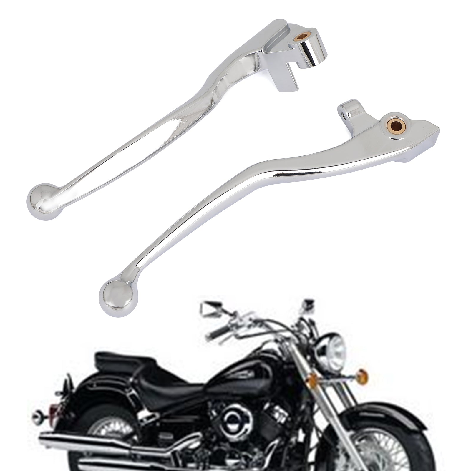 Brake Clutch Levers for Yamaha Dragstar XVS400 1996-2002 XVS650 1997-2002 Generic