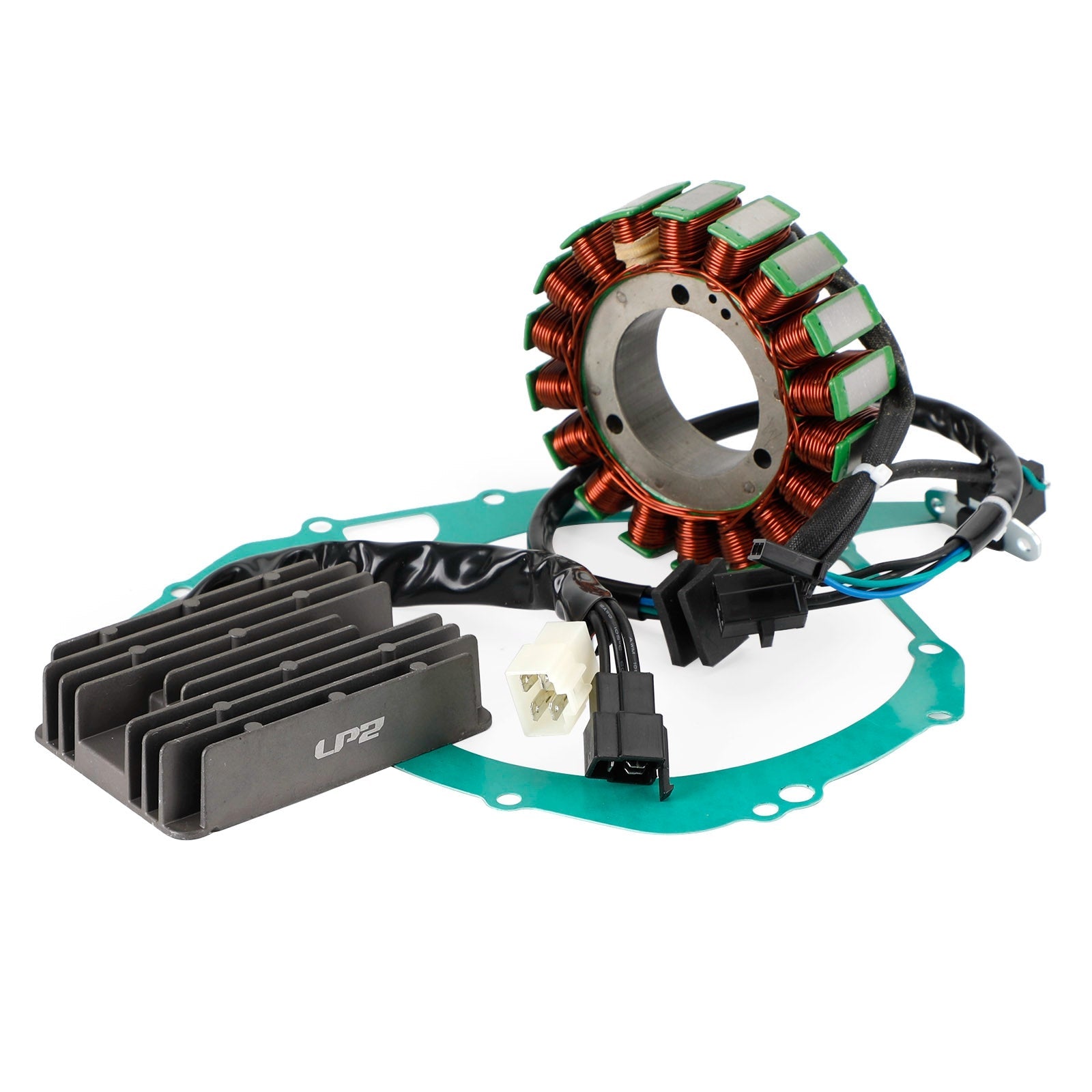 2003-2012 Suzuki V Strom 1000 DL1000 Magneto Stator + Spanningsgelijkrichter + Pakking Fedex Express