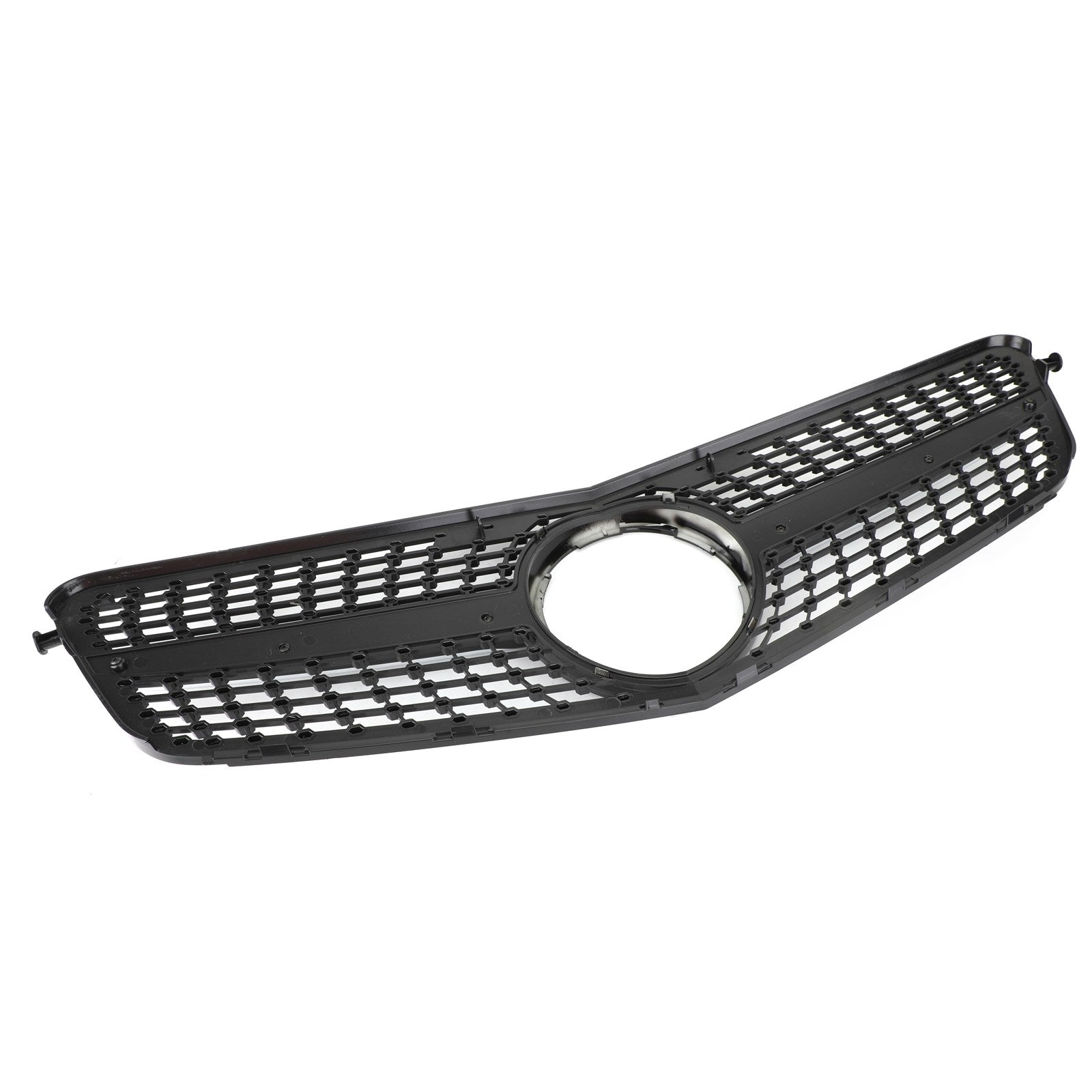 Benz Classe C 2008-2014W204 Grille de calandre avant chromée noire diamantée générique C180/C200/C230/C250/C280/C300/C350