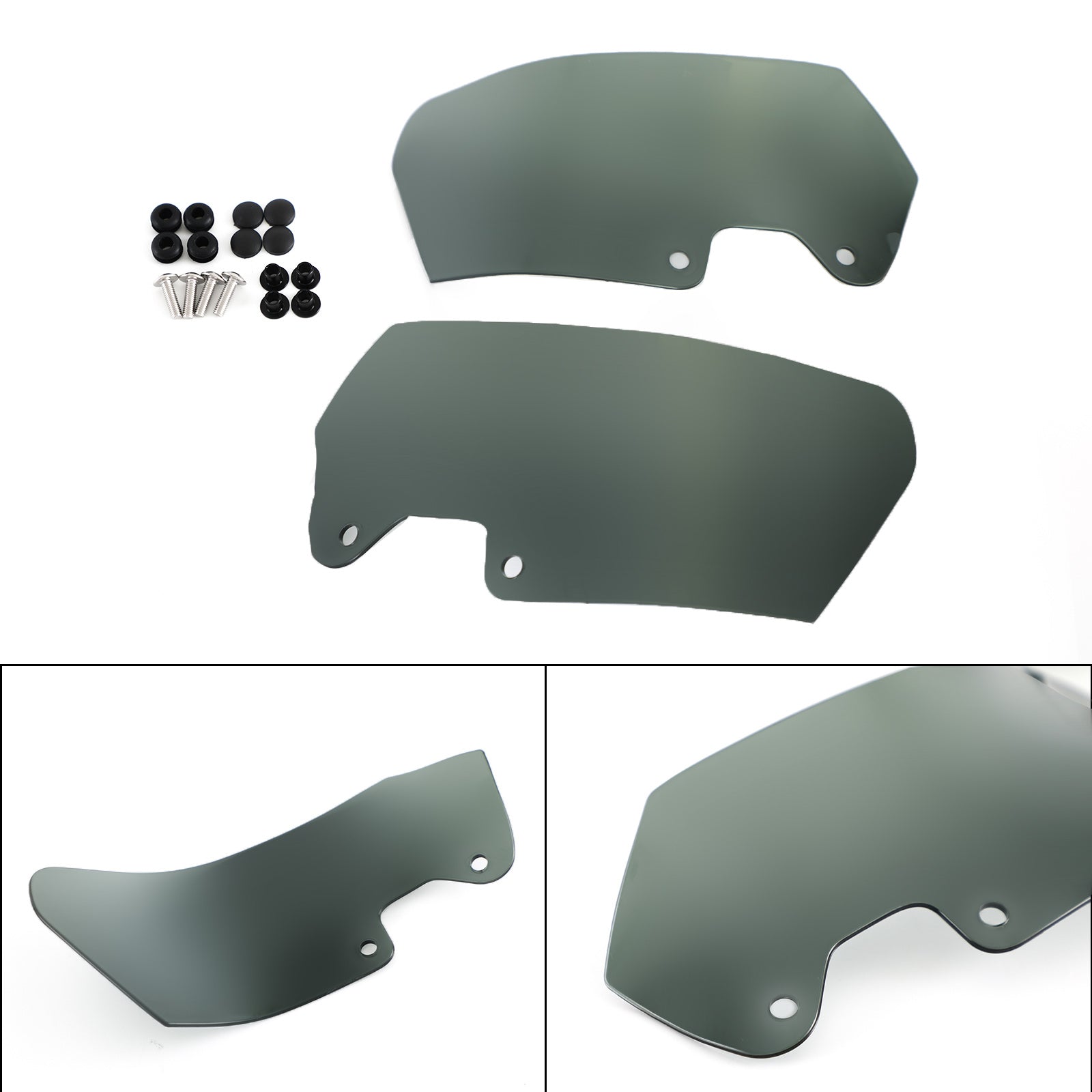 Windshield Plate Side Panels for BMW R1200GS R1200 ADV K51 Adventure 2006-2013