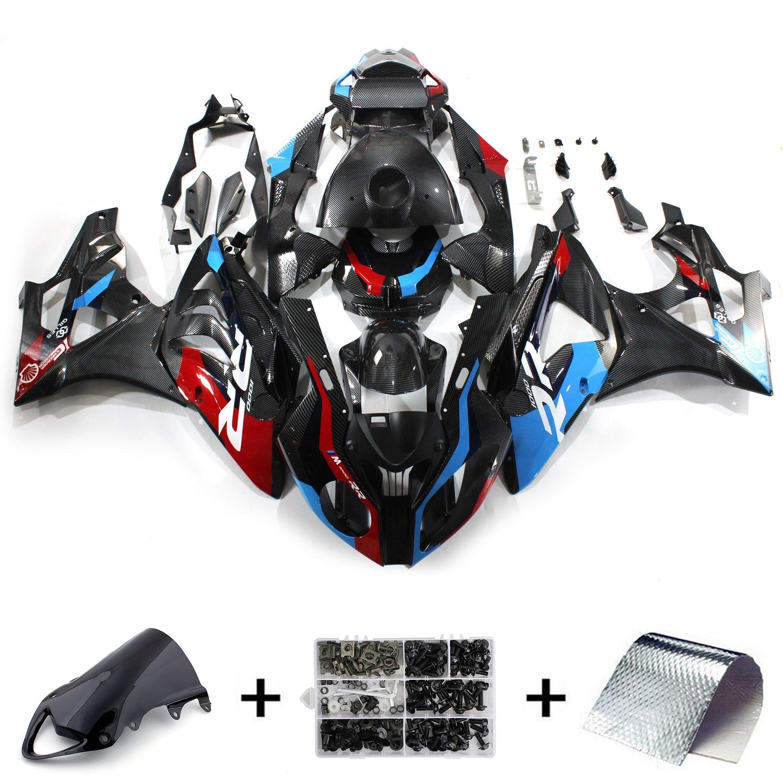 2009-2014 BMW S1000RR Fairing Kit Bodywork Plastic ABS