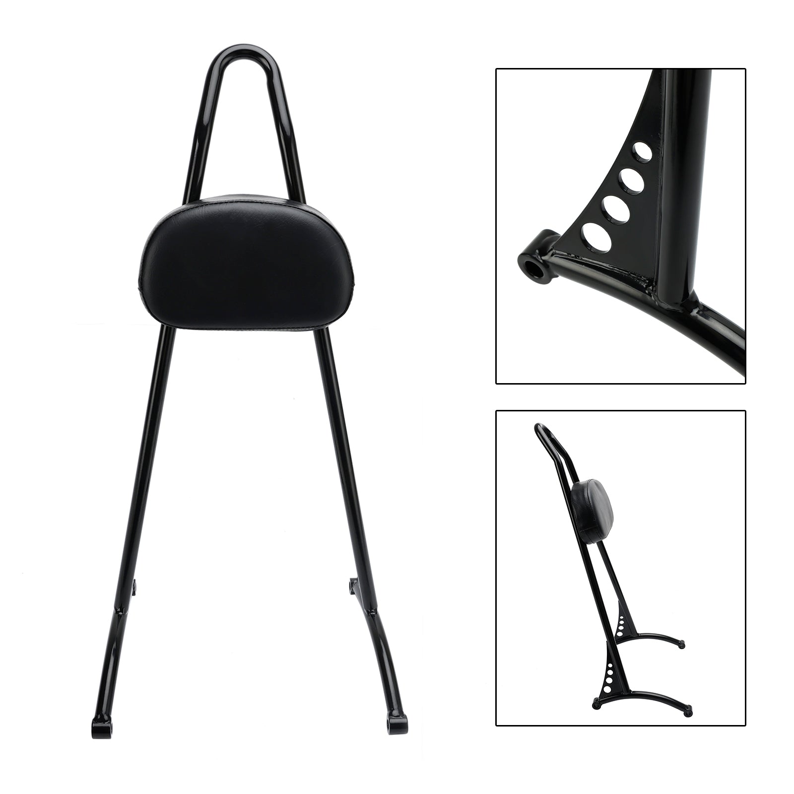 Passenger Sissy Bar Backrest for Sportster Iron 883 1200 XL 48 72 2004-Later