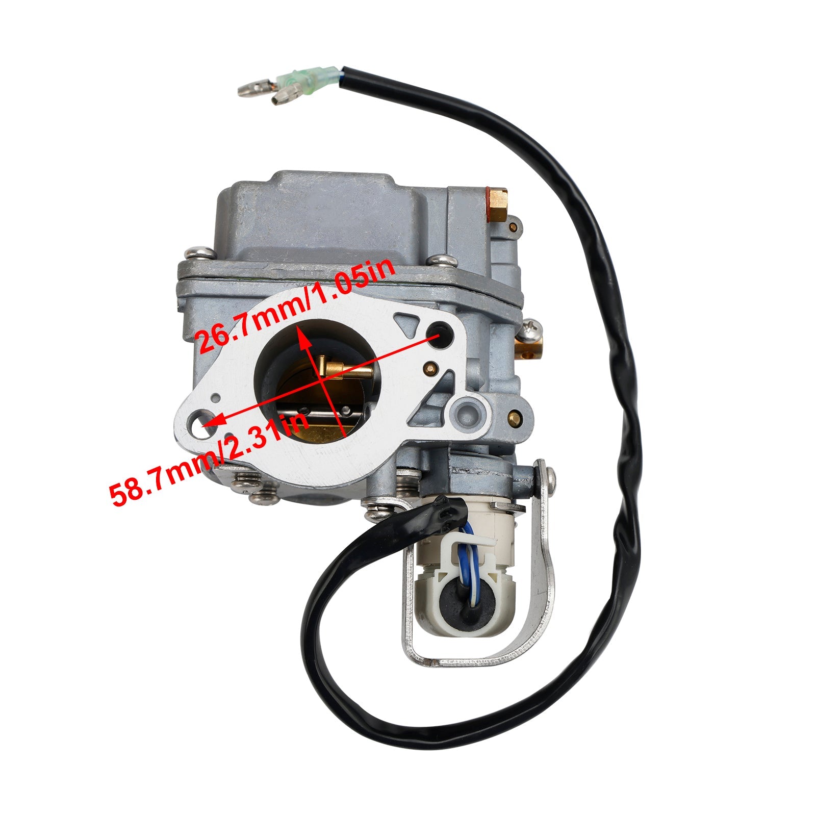 Carburateur Carb adapté pour Yamaha F20C 4 temps 20HP 6AH-14301-20