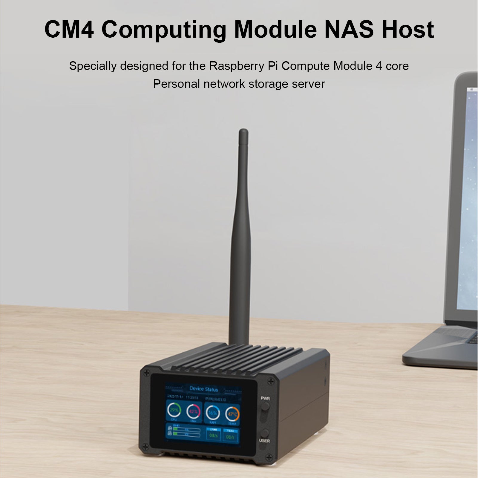 CM4 Computing Module NAS Host Persoonlijke netwerkopslagserver SATA Schnittstelle