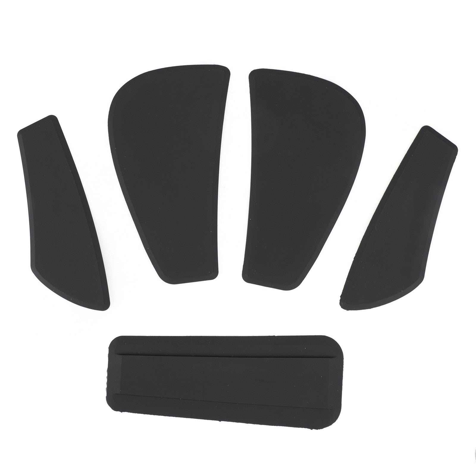 5X Side Tankpad Brandstoftankbeschermer Fit Voor Bmw R1200Rt Lc 2013-2019 Rubber Generiek