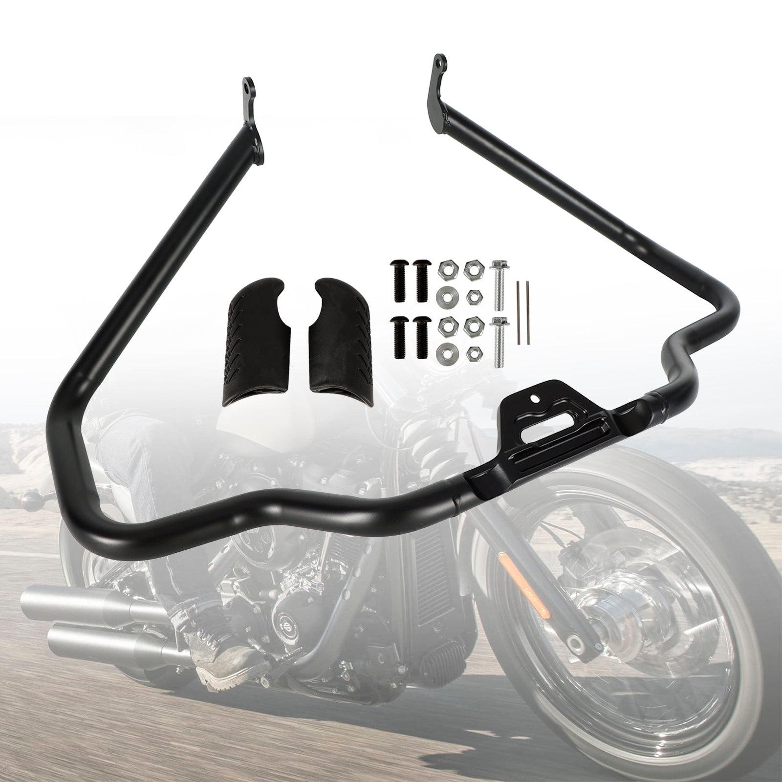 Motorbeschermer Frame Anti-Crash Bumperbeschermer voor Softail Fat Boy Heritage 18-23