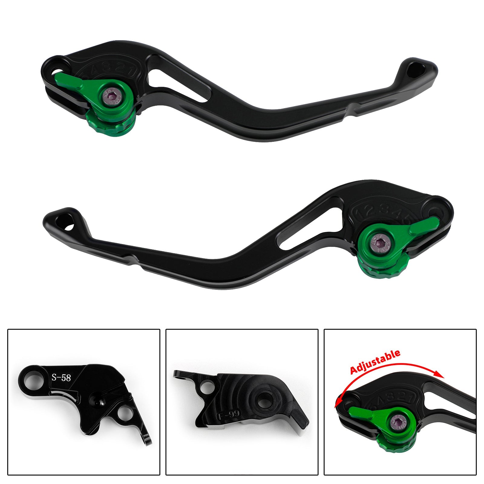 Aprilia RSV4 FACTORY/RSV4-R/RR 09-17 NEW Short Clutch Brake Lever