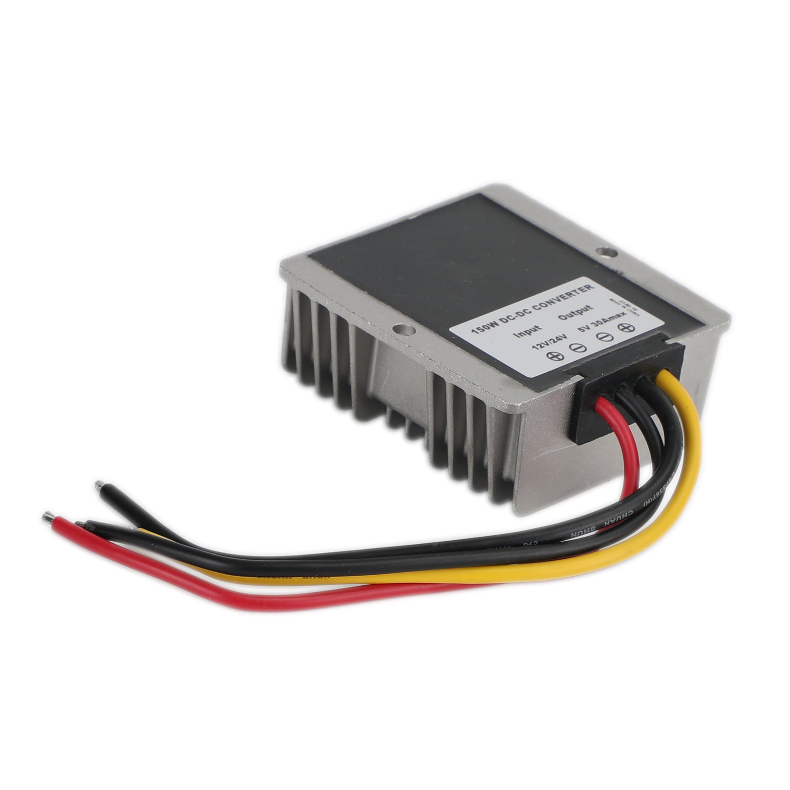 Régulateur de convertisseur d'alimentation abaisseur étanche DC 12V/24V à 5V 150W 30A