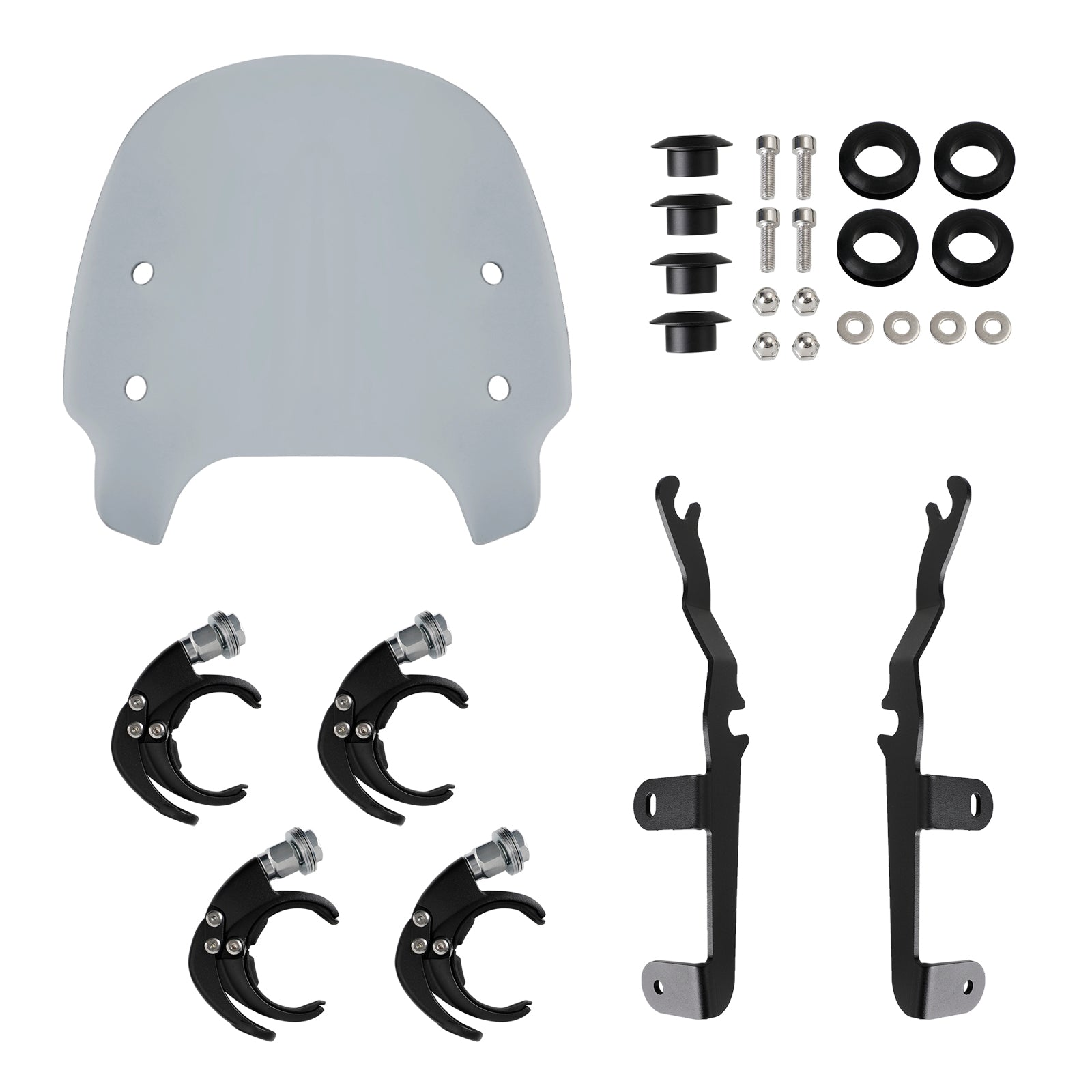 ABS motorsykkel frontrute vindskjerm passer for Sportster S RH1250 2021-2022 Fedex Express