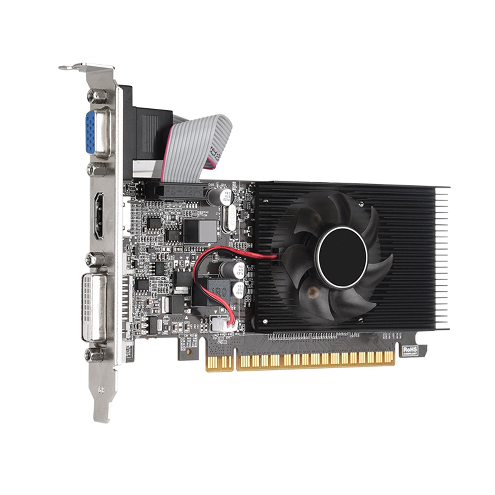 GT210 1G Independent Graphics Card Half-Height Small Machine Strip Knife Card